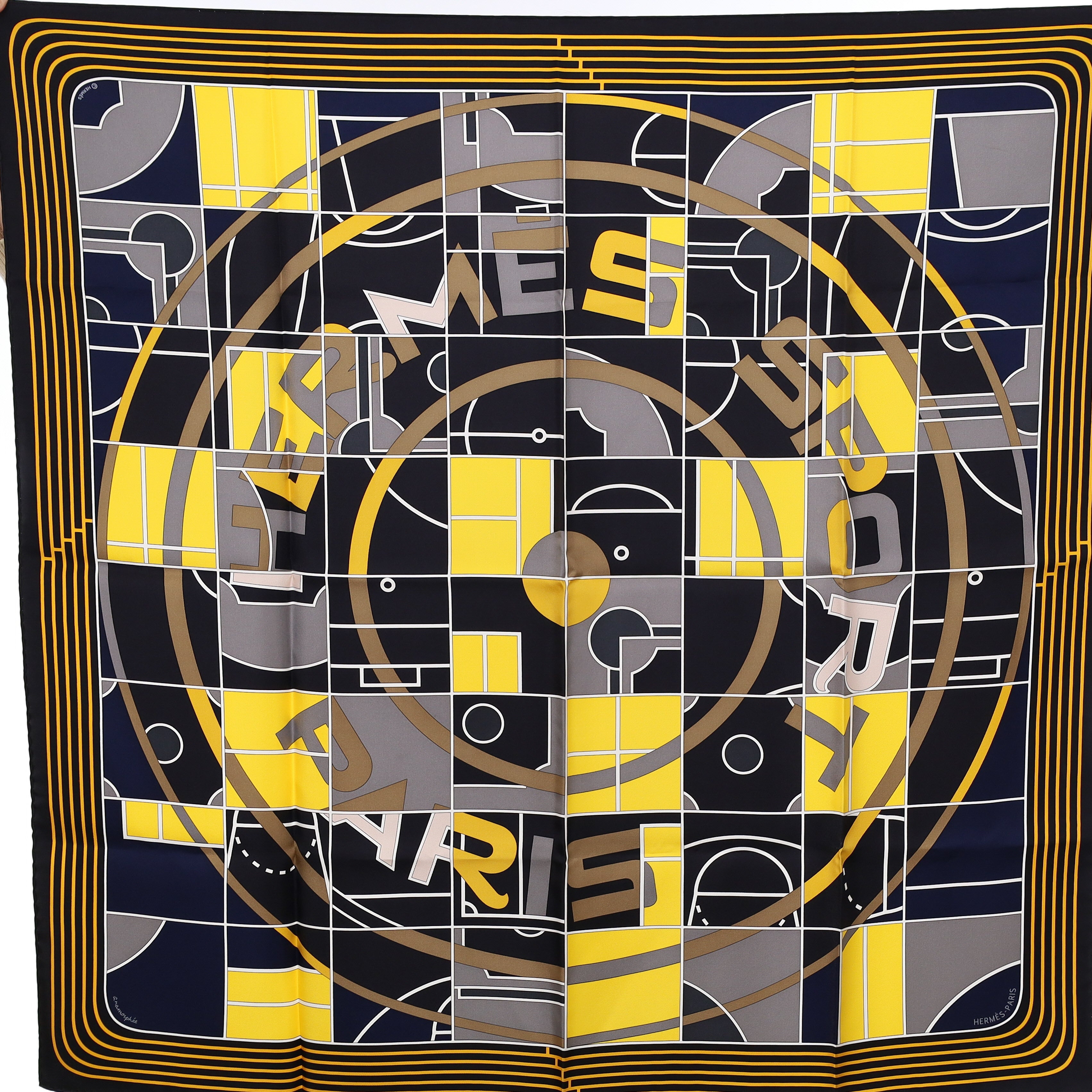 Brand New Boxed Hermès Sport Silk Scarf