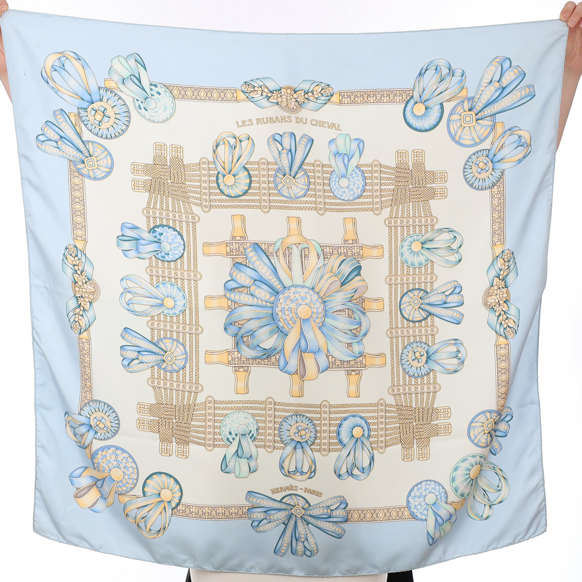 Hermès Les Rubans du Cheval Silk Scarf