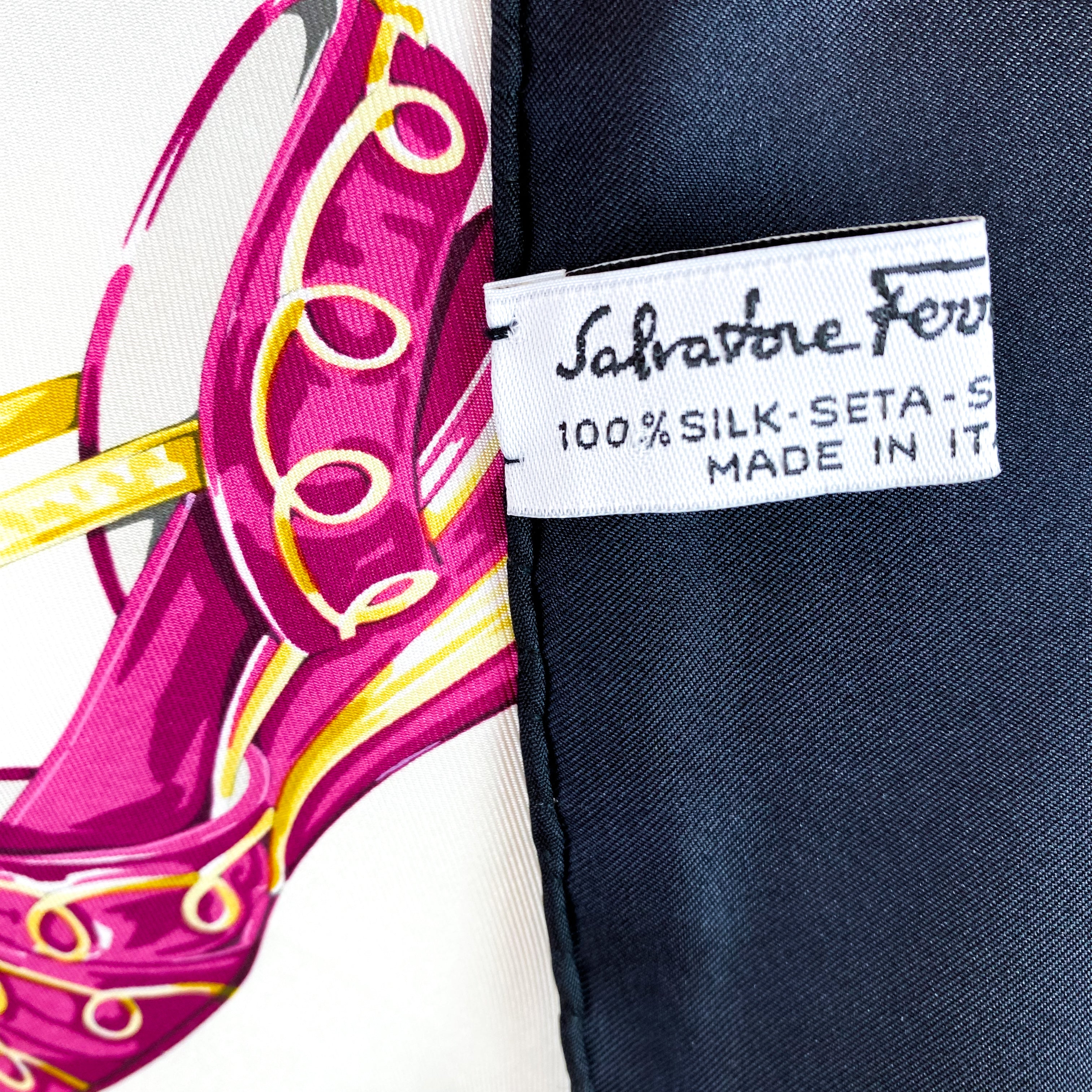Salvatore Ferragamo Designer Silk Scarf