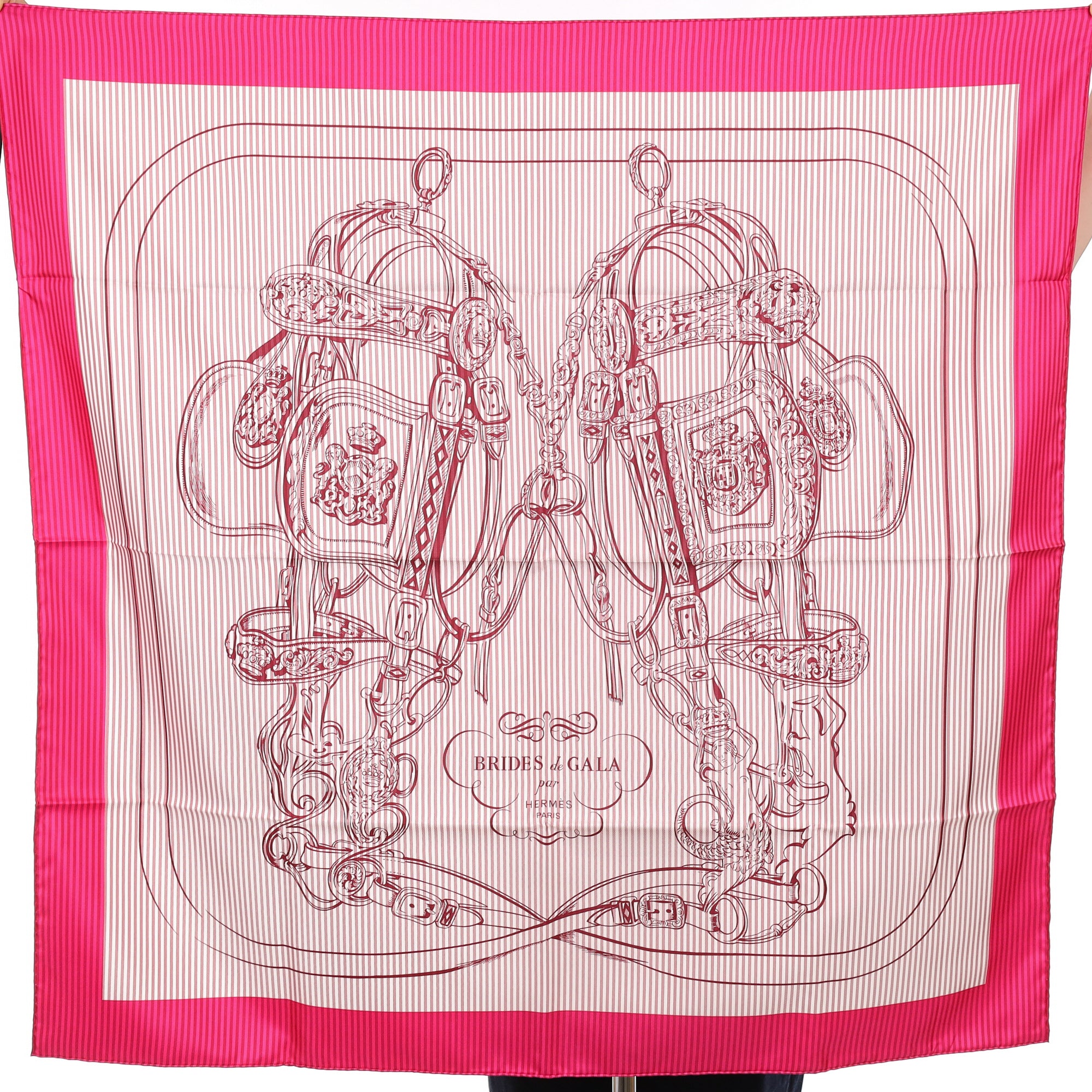 Brand New Boxed Hermès Brides de Gala Silk Scarf