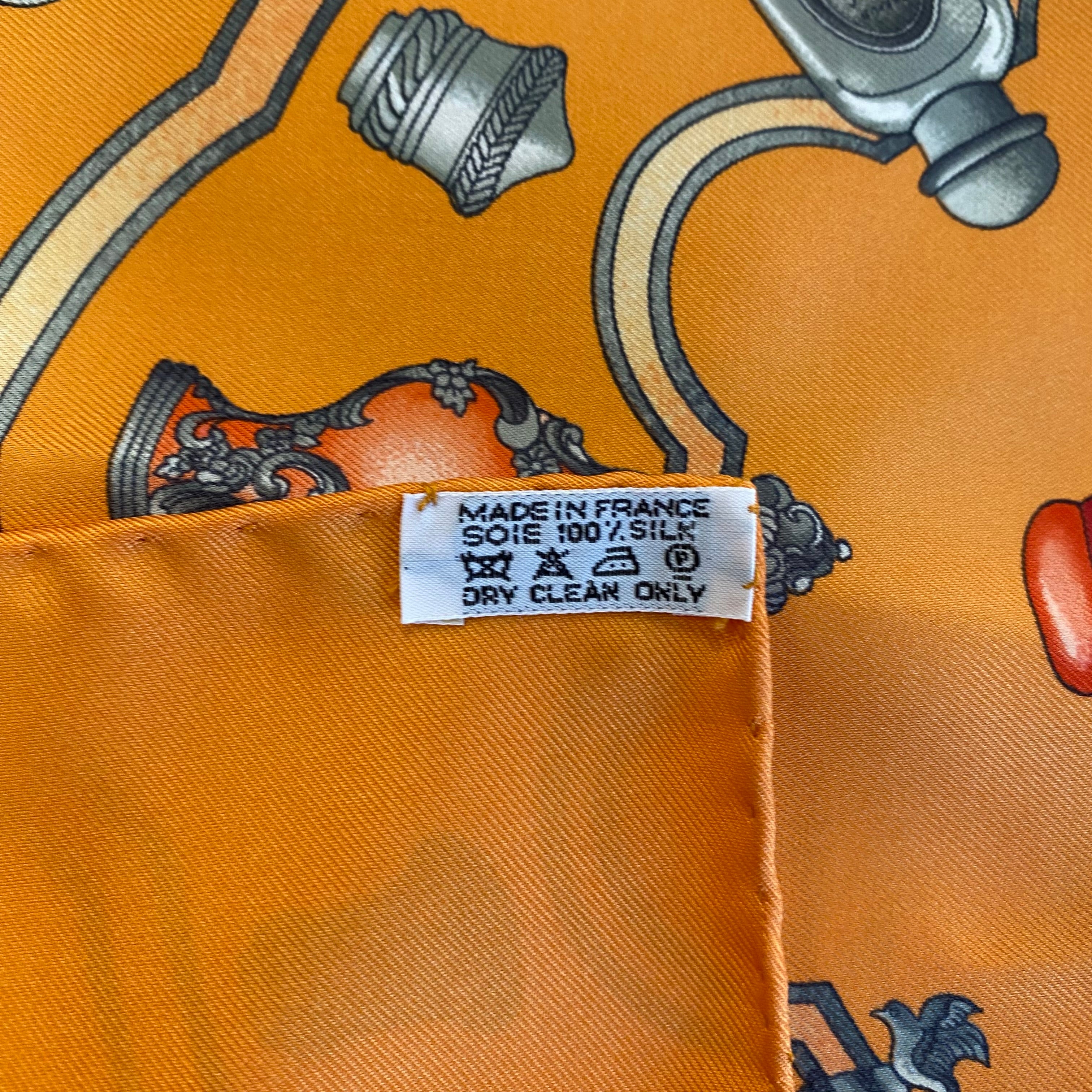 Brand New Boxed Hermès Qu Importe le Flacon Silk Scarf