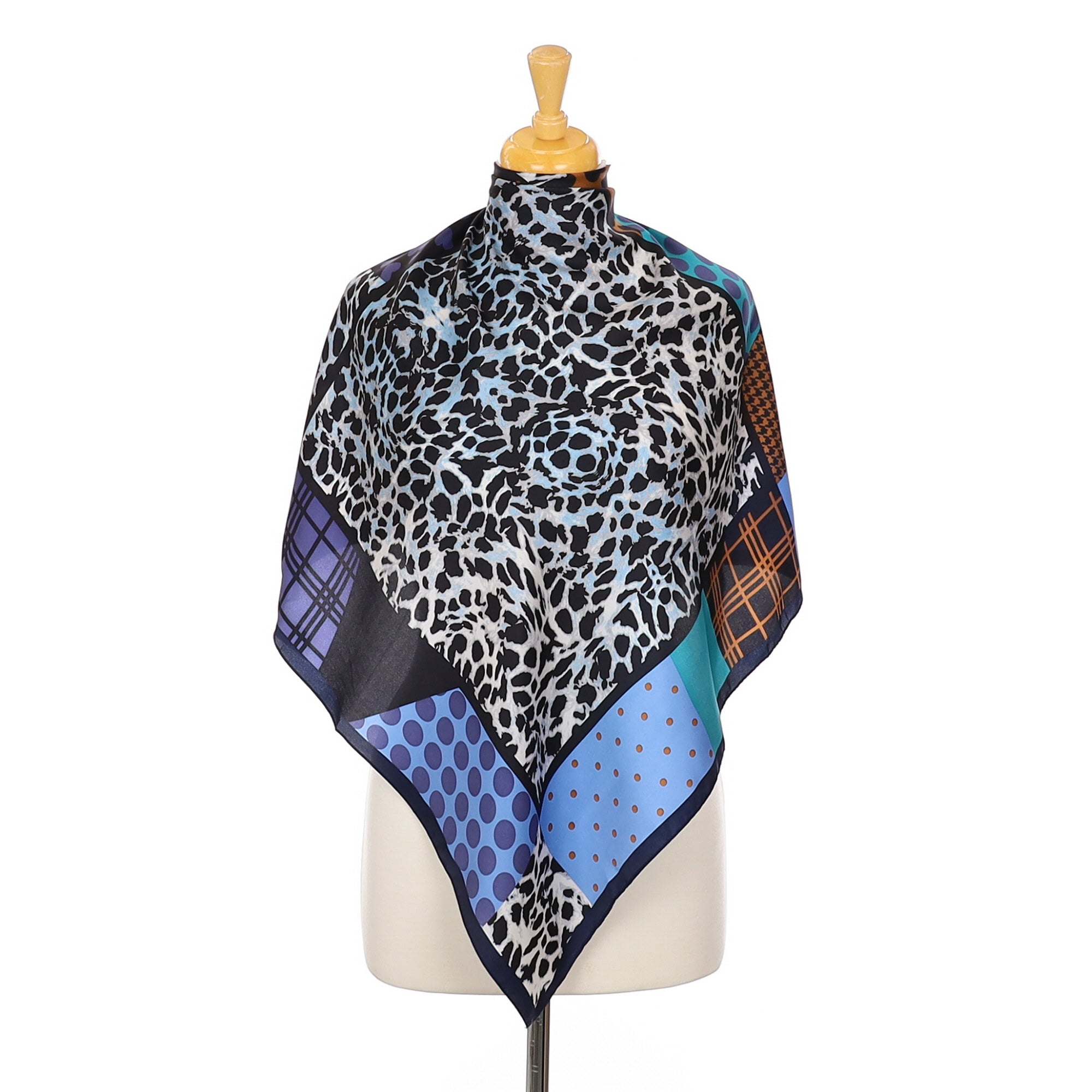 Codello Animal Print Silk Scarf