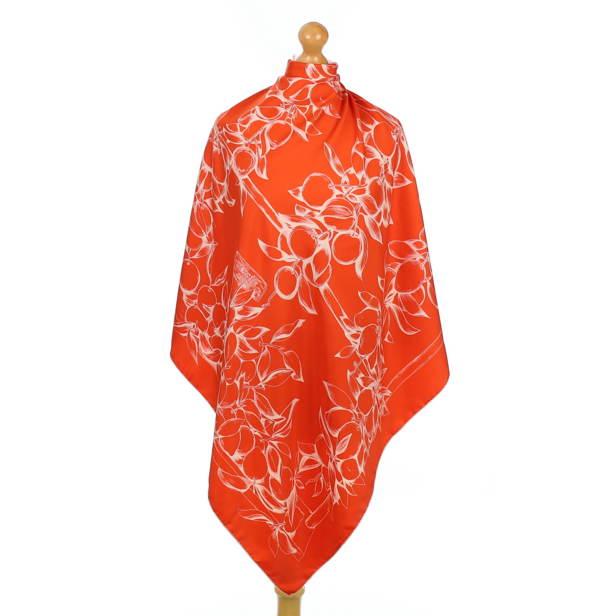Hermès Oranges et Citrons Designer Silk Scarf