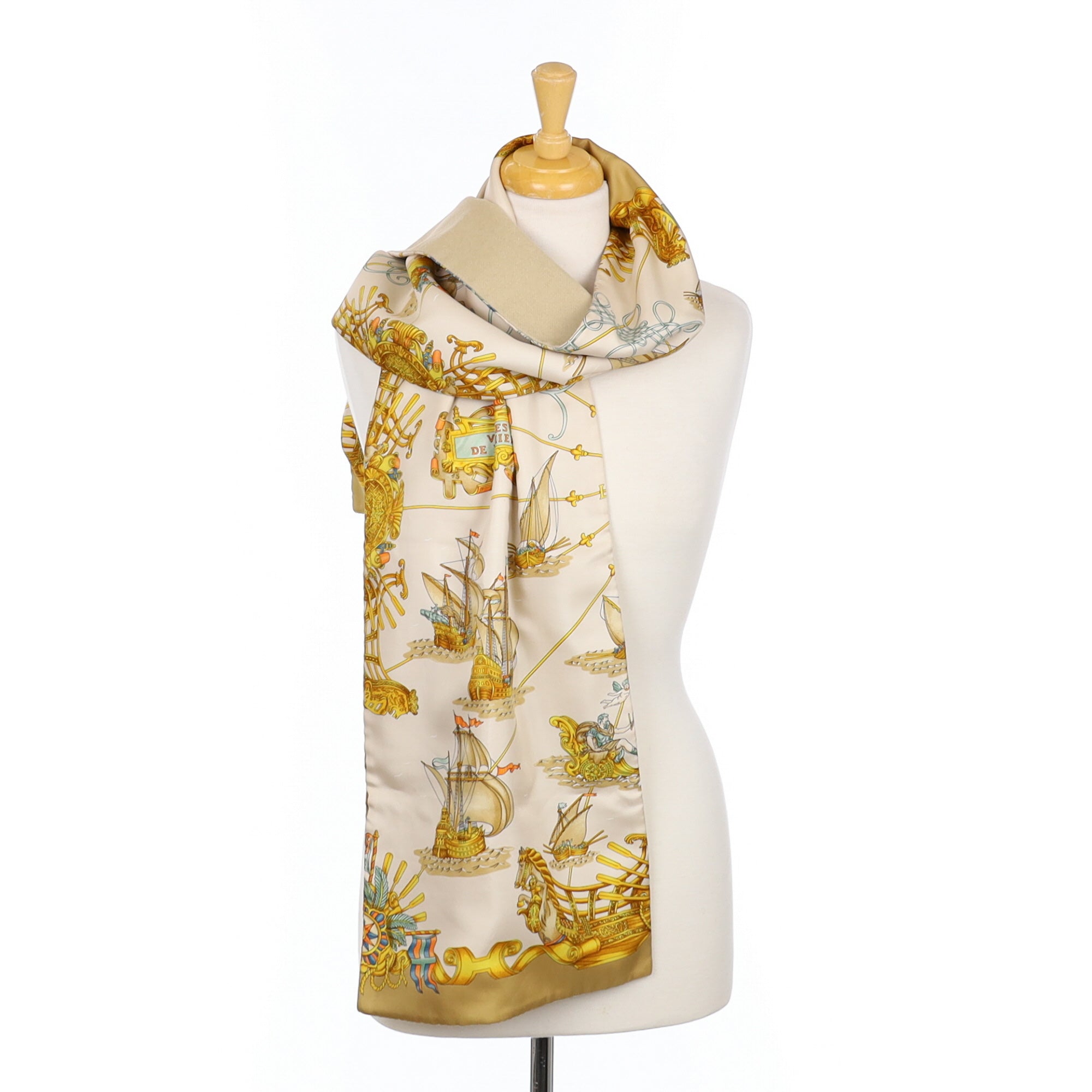 Hermès Voiles de Lumiere Boxed Silk Scarf