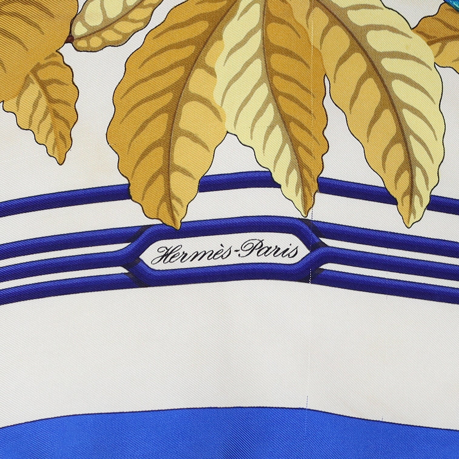 Hermès Les Perroquets Silk Scarf