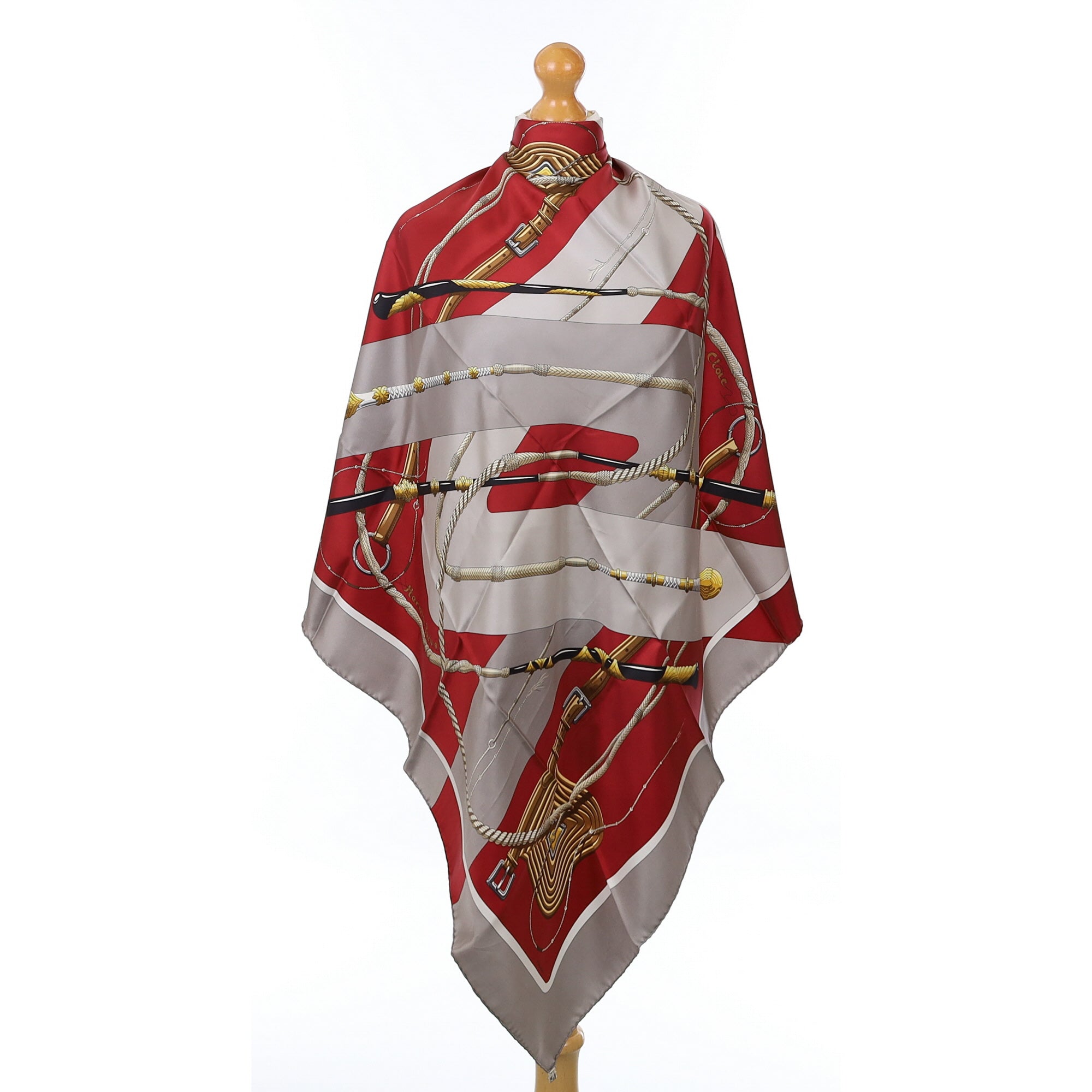 Hermès Clic Clouc Silk Scarf