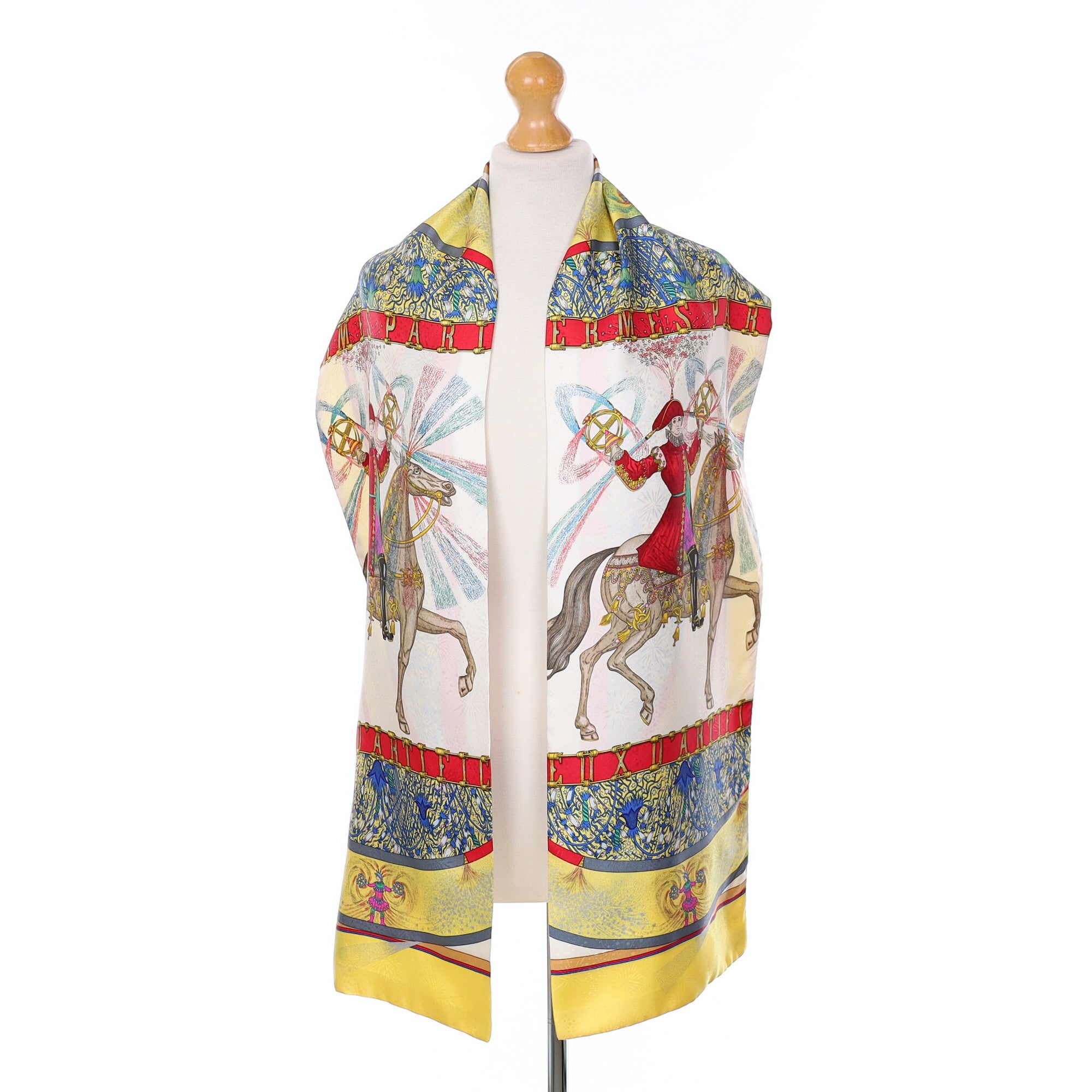 Hermès Feux d’Artifice Silk Scarf