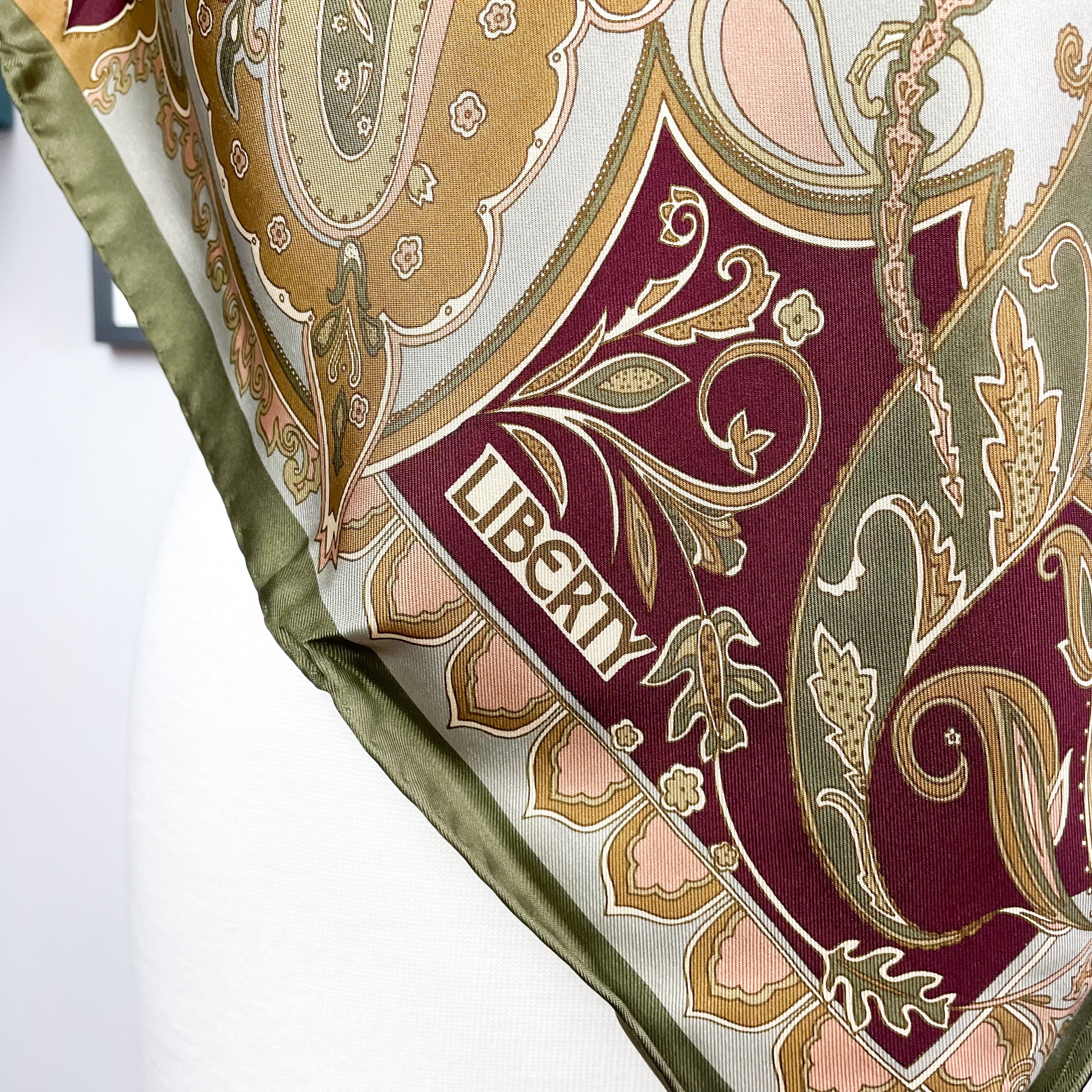 Boxed Liberty Designer Silk Scarf