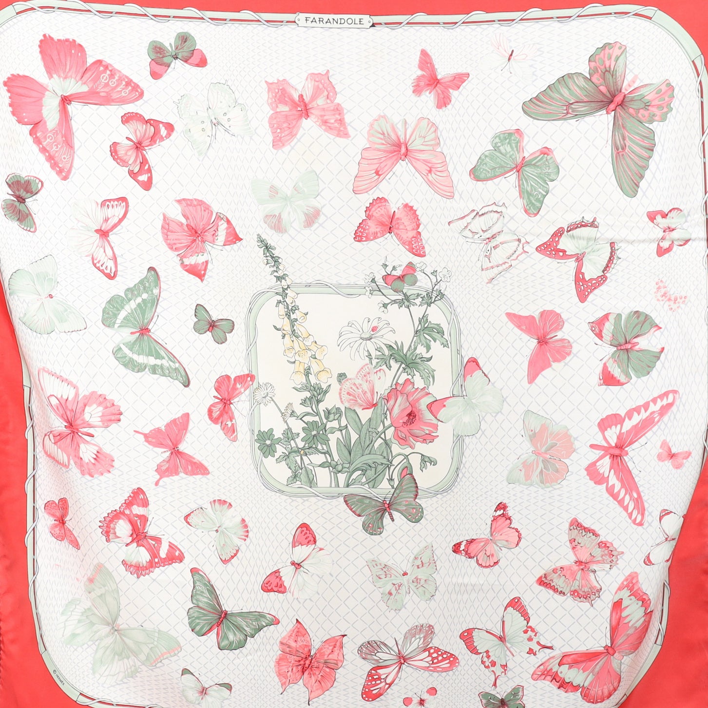 Hermès Farandole Vintage Silk Scarf