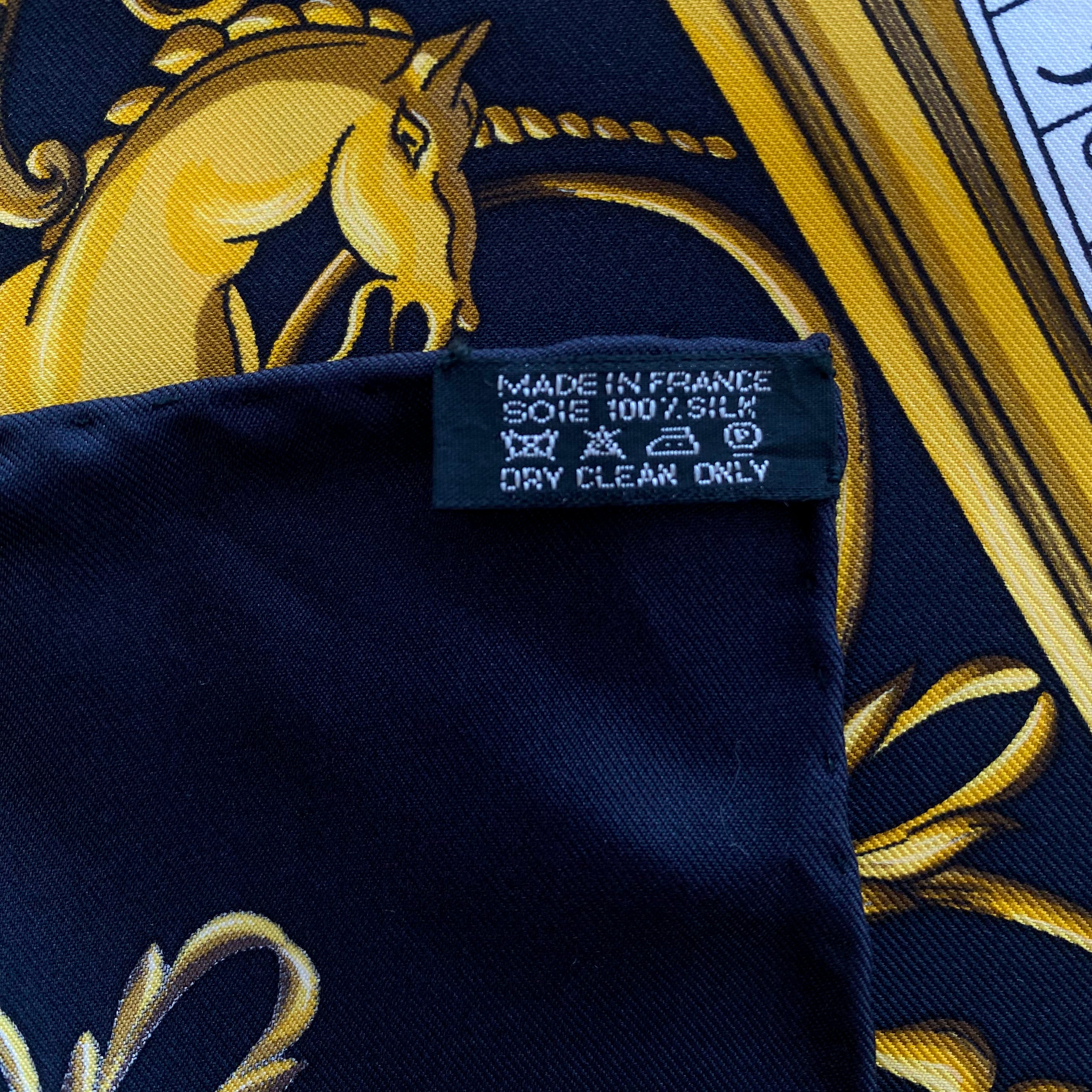 Pristine Boxed Hermès Astrologie Dies et Hore Silk Scarf