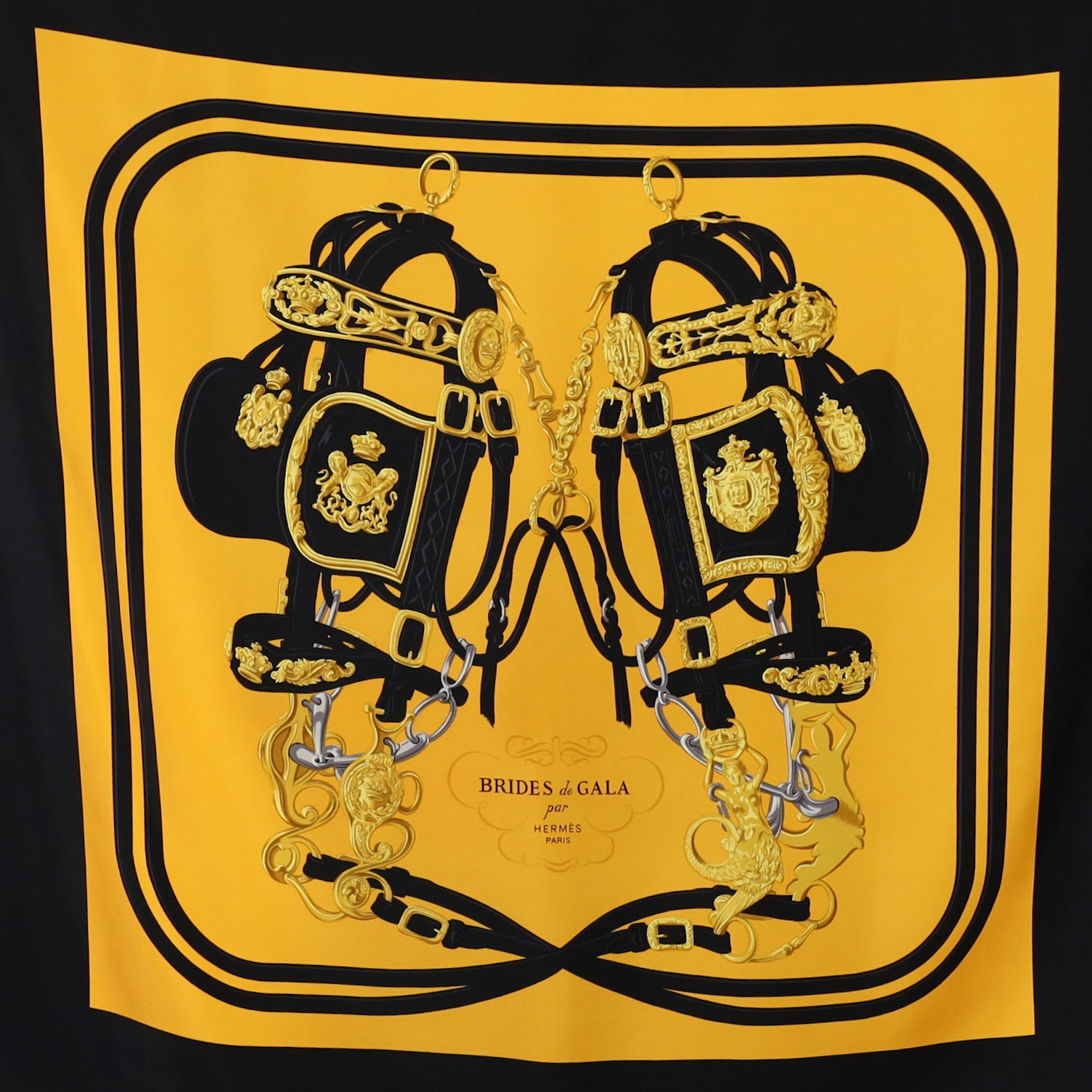 Hermès Brides de Gala Silk Scarf