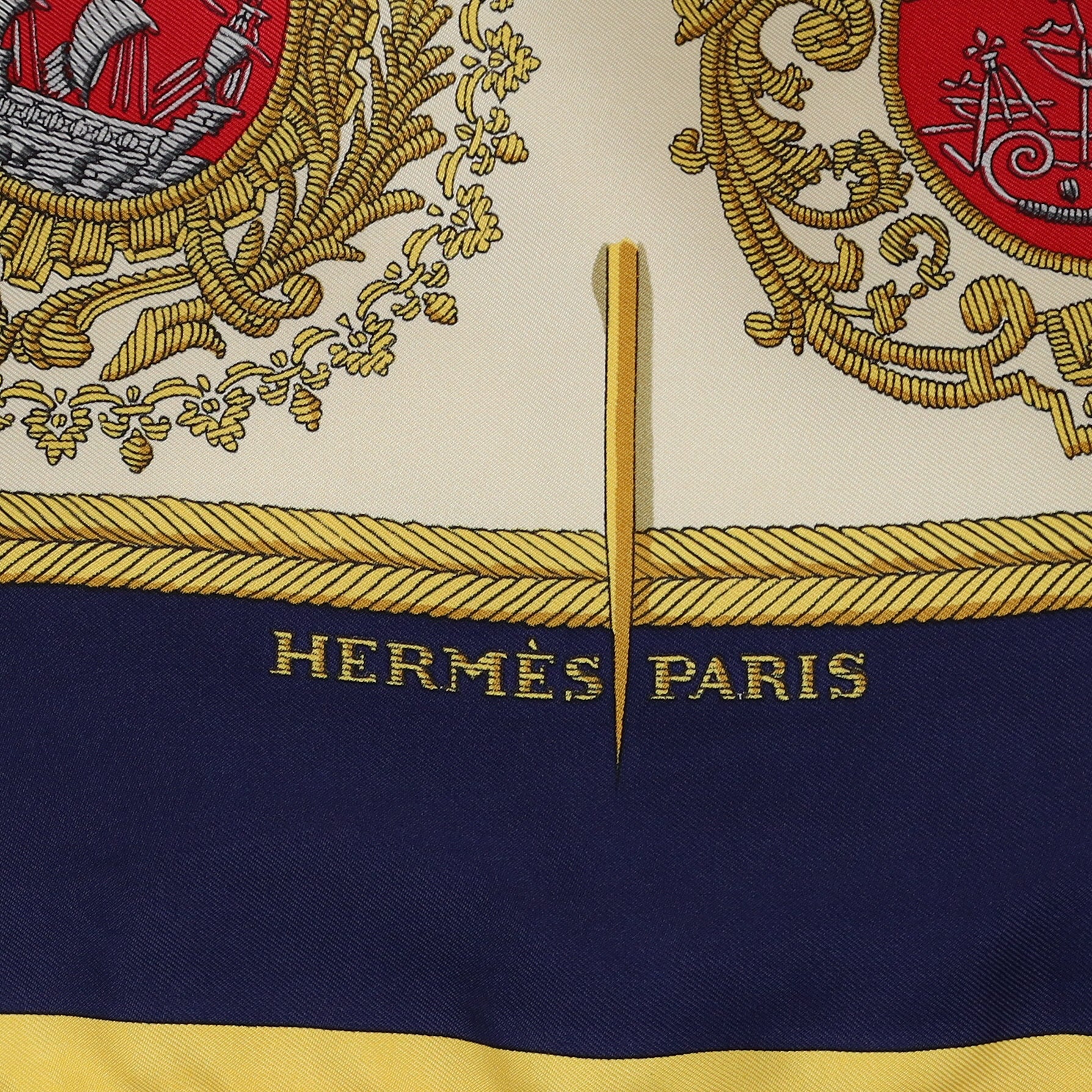 Hermès Les Armes de Paris Silk Scarf