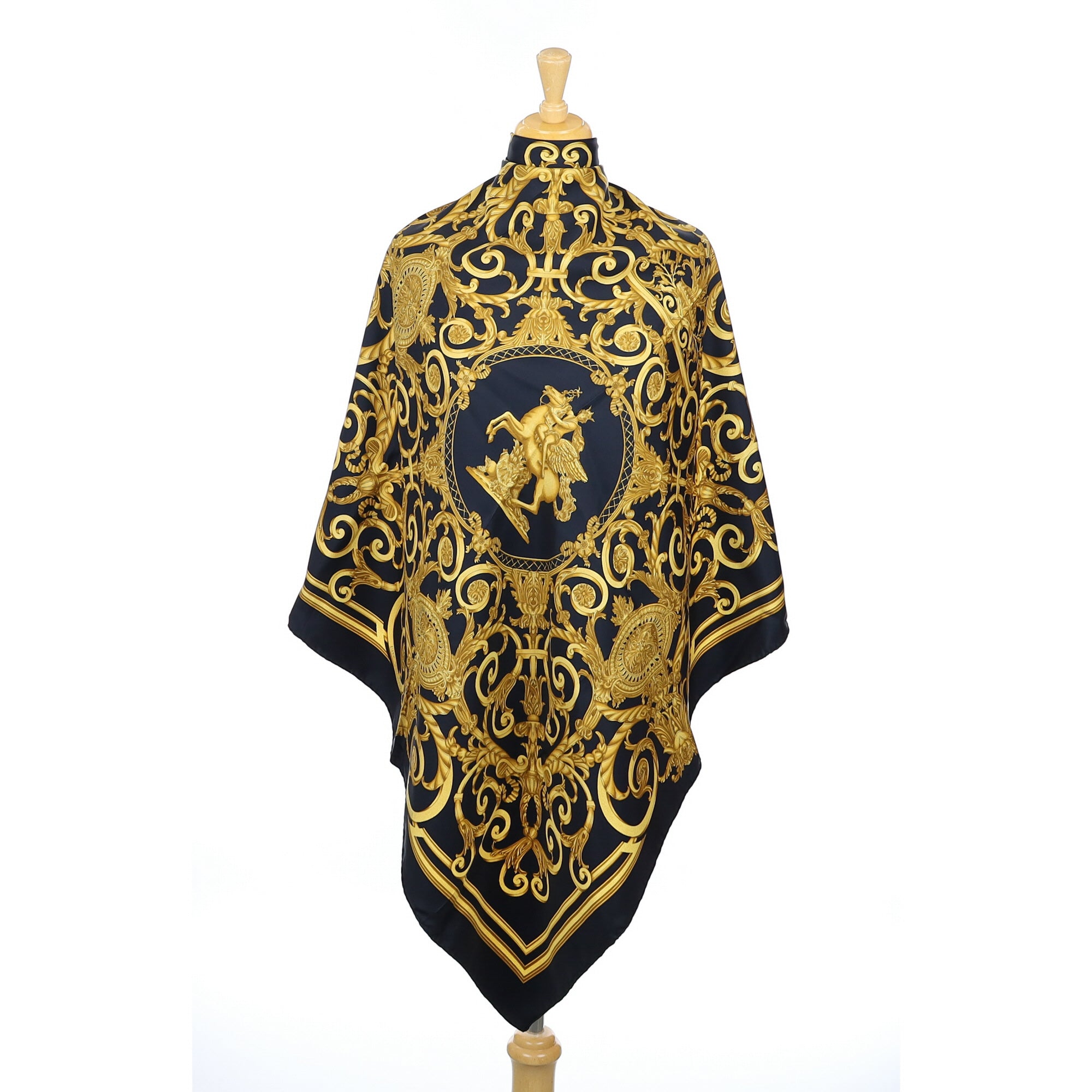 Hermès Les Tuileries Silk Scarf