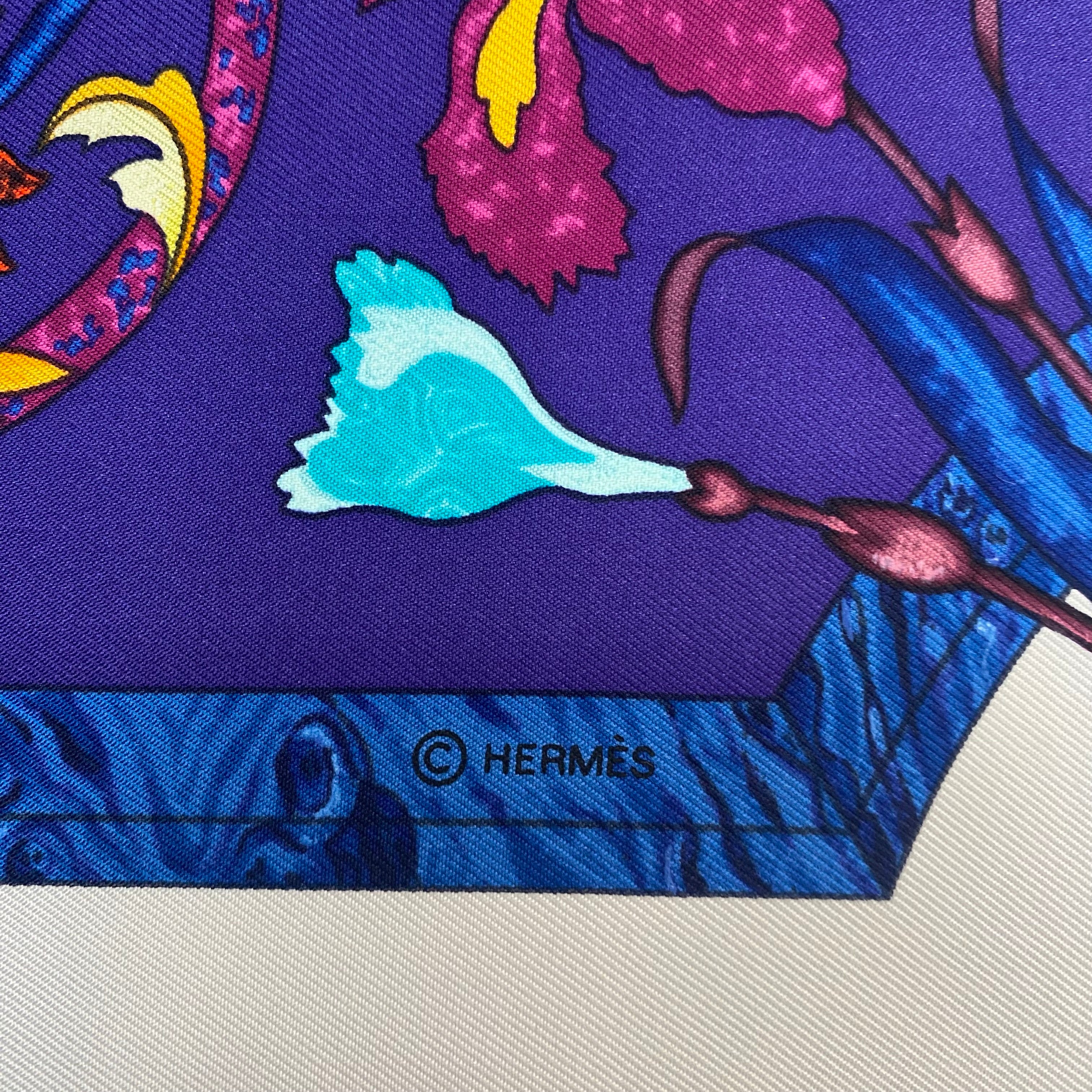 Brand New Boxed Hermès Pierres d’Orient de d’Occident Silk Scarf