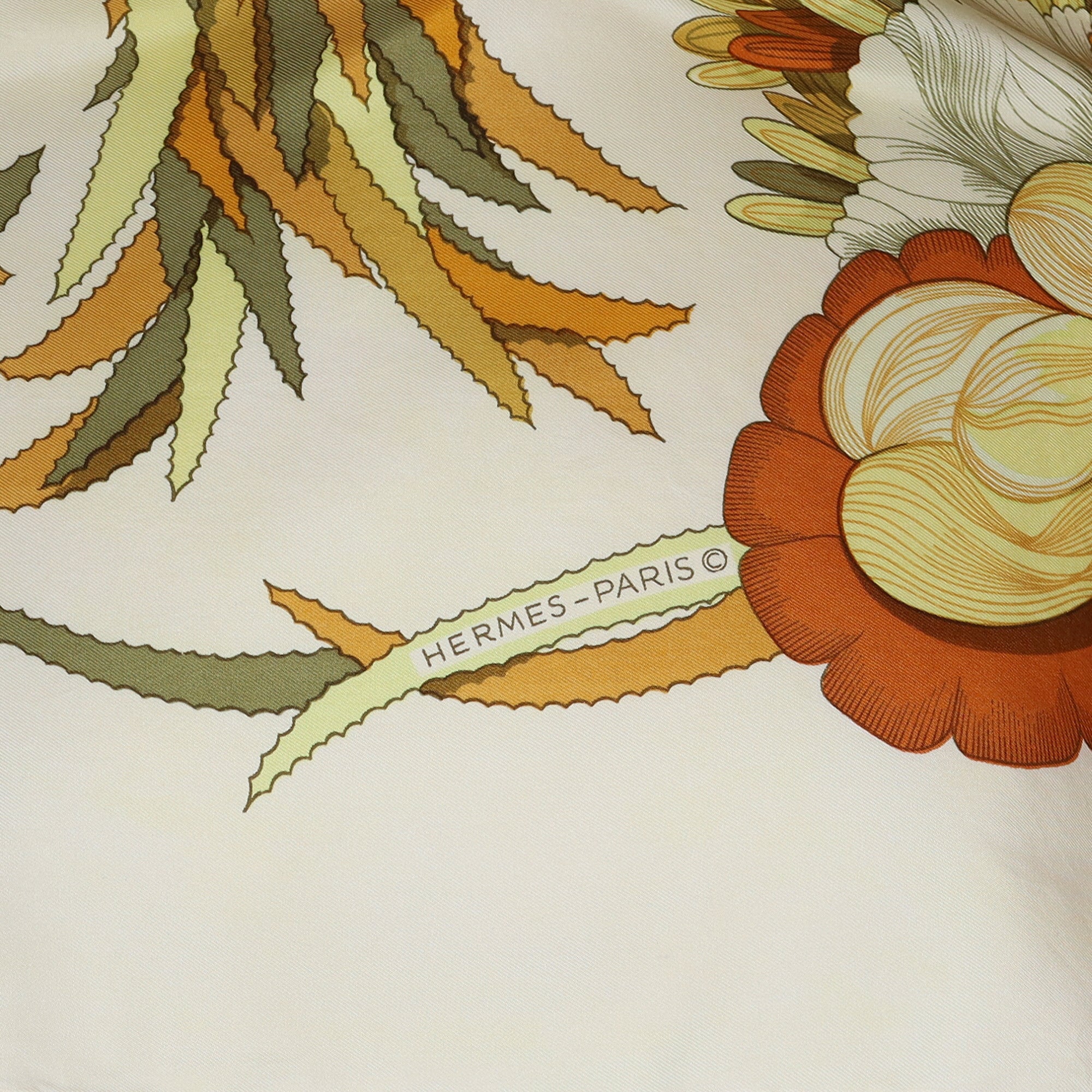 Hermès Tahiti Silk Scarf