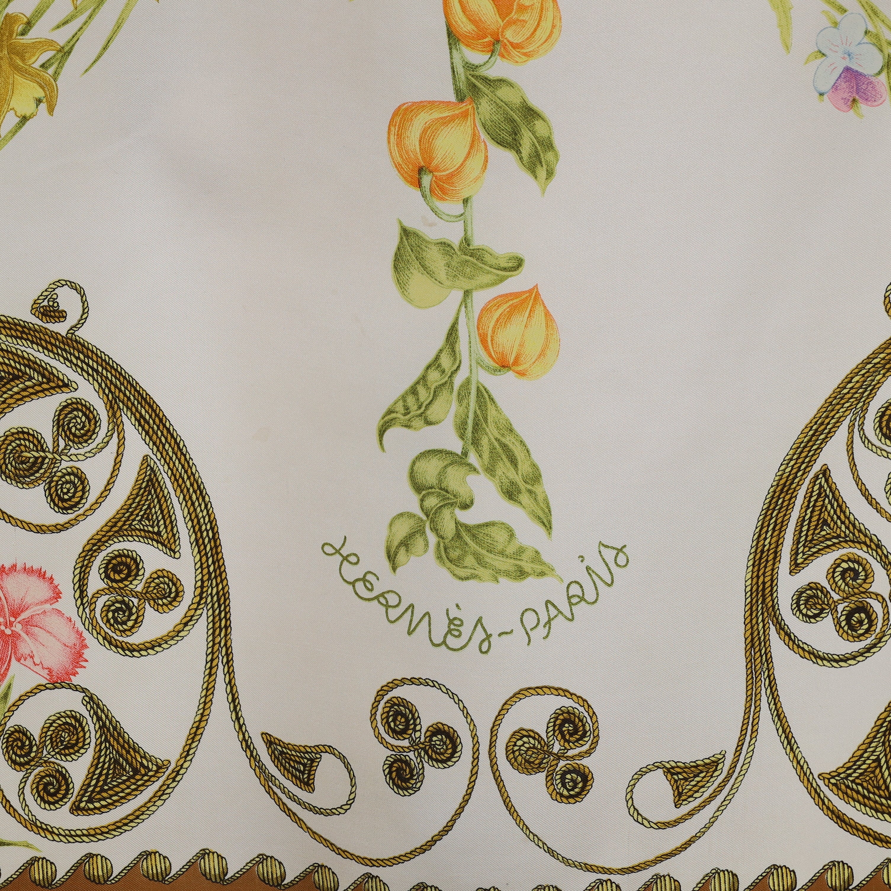 Hermès Arabesques Silk Scarf