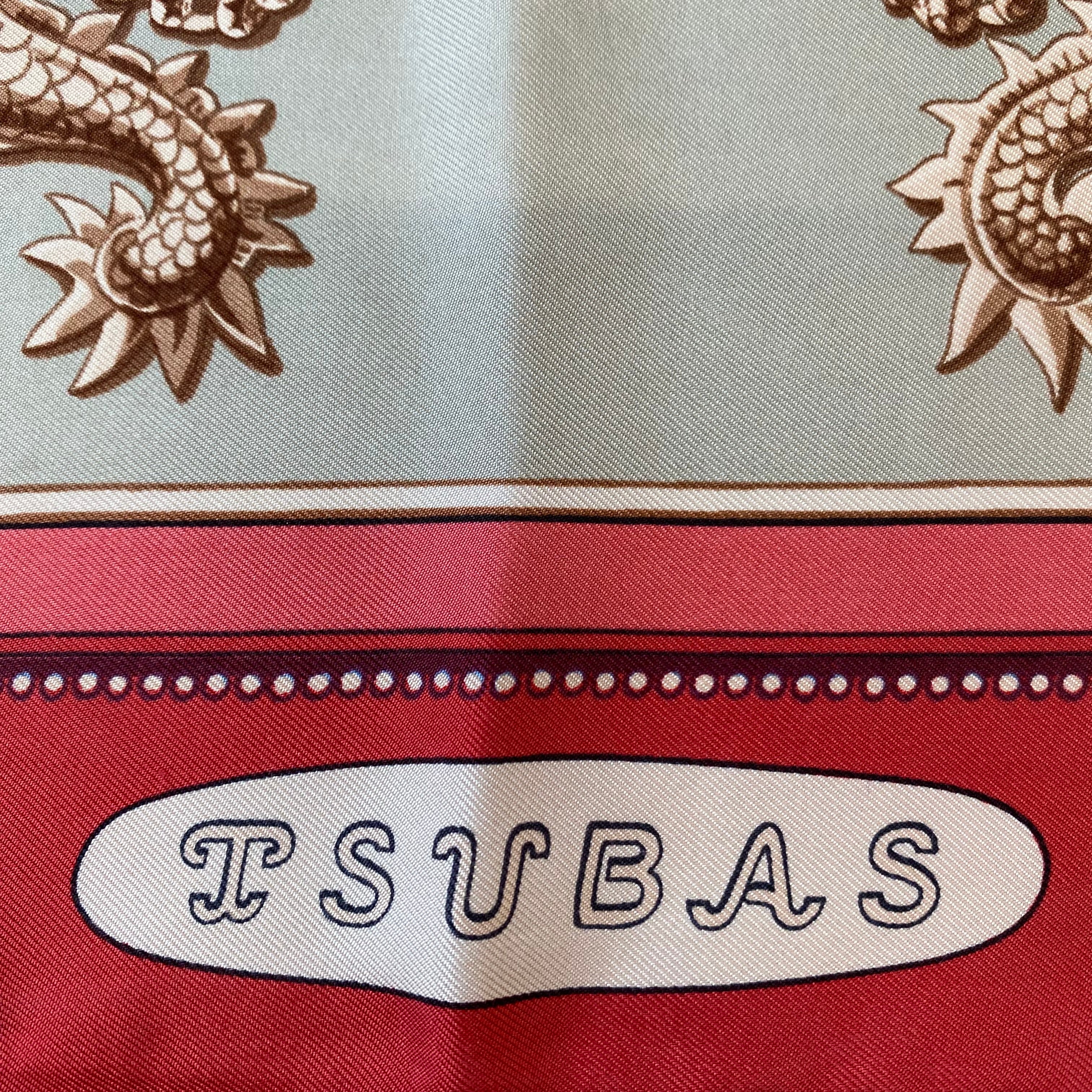 Hermès Tsubas Silk Scarf