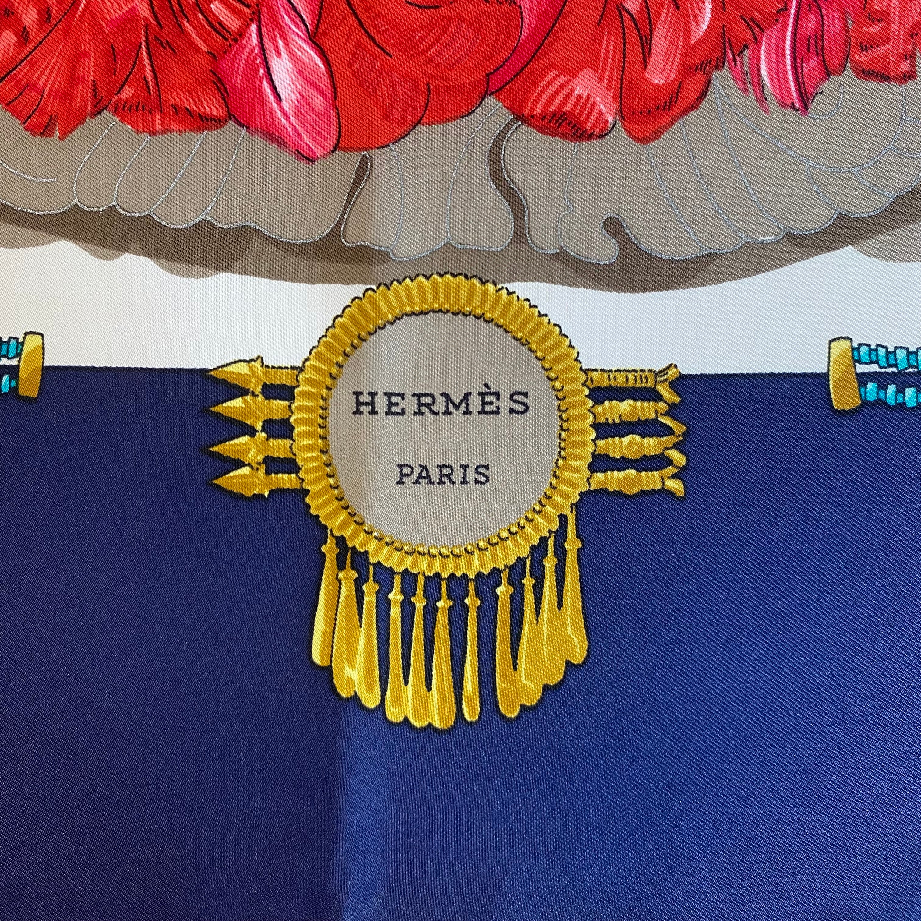 Hermès Mexique Silk Scarf Quite Rare