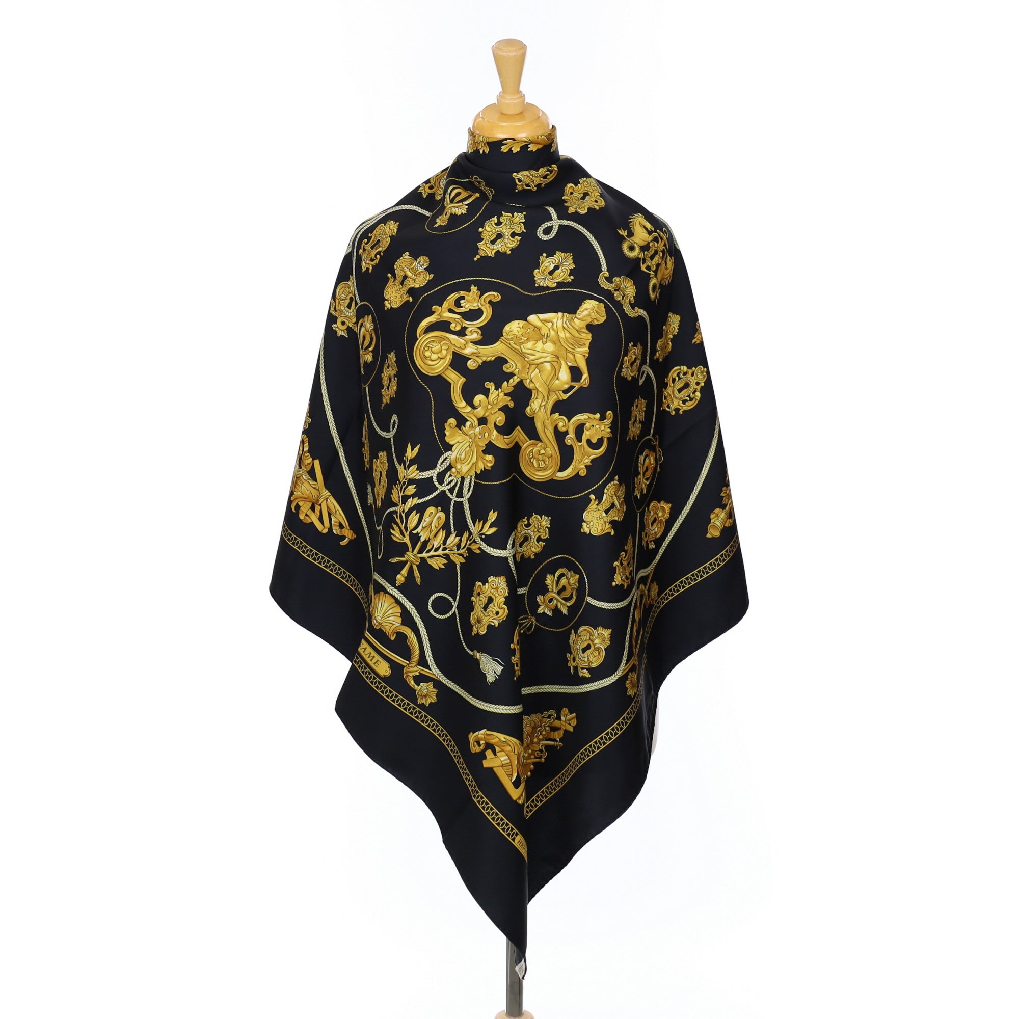 Hermès Sésame Silk Scarf