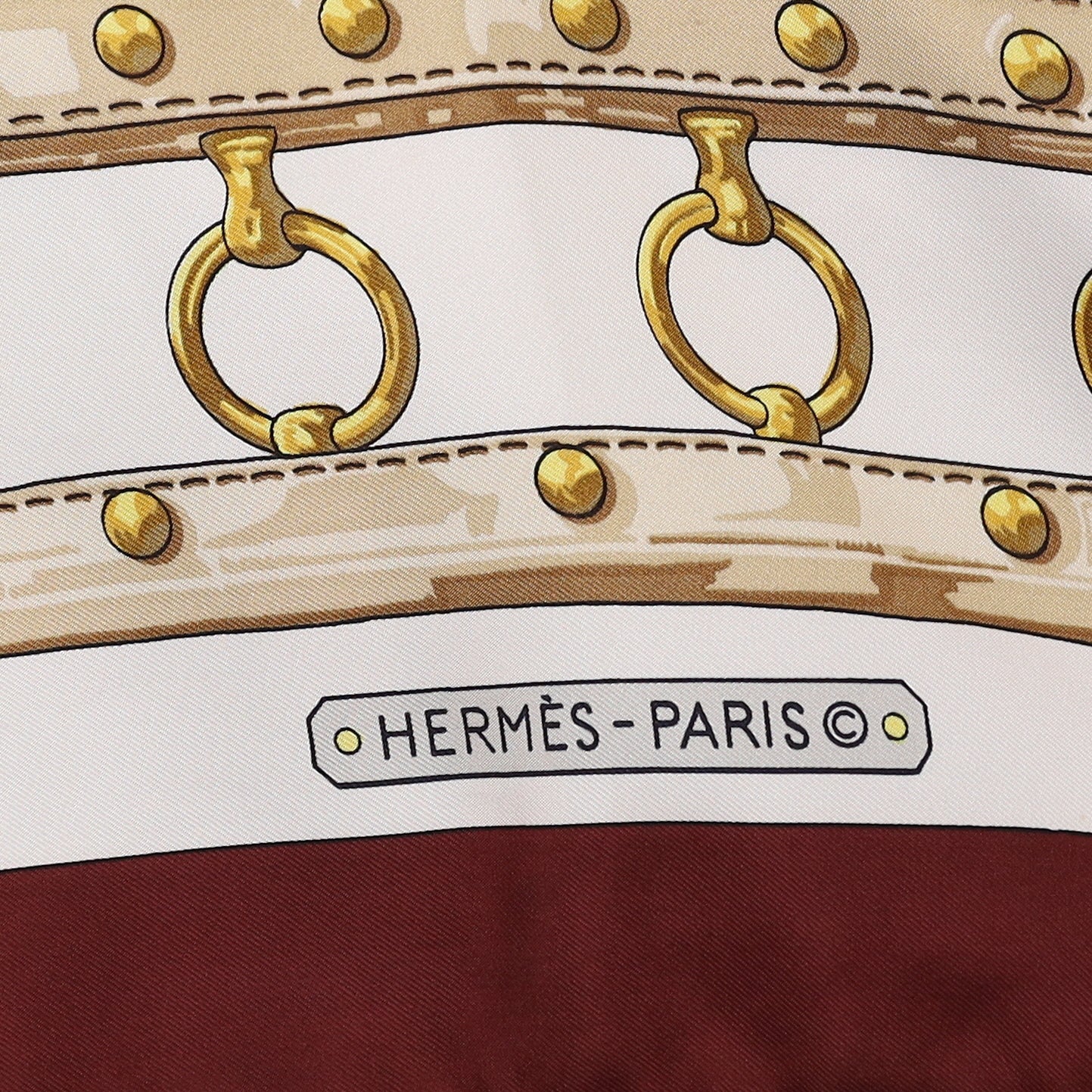Hermès Aux Champs Silk Scarf