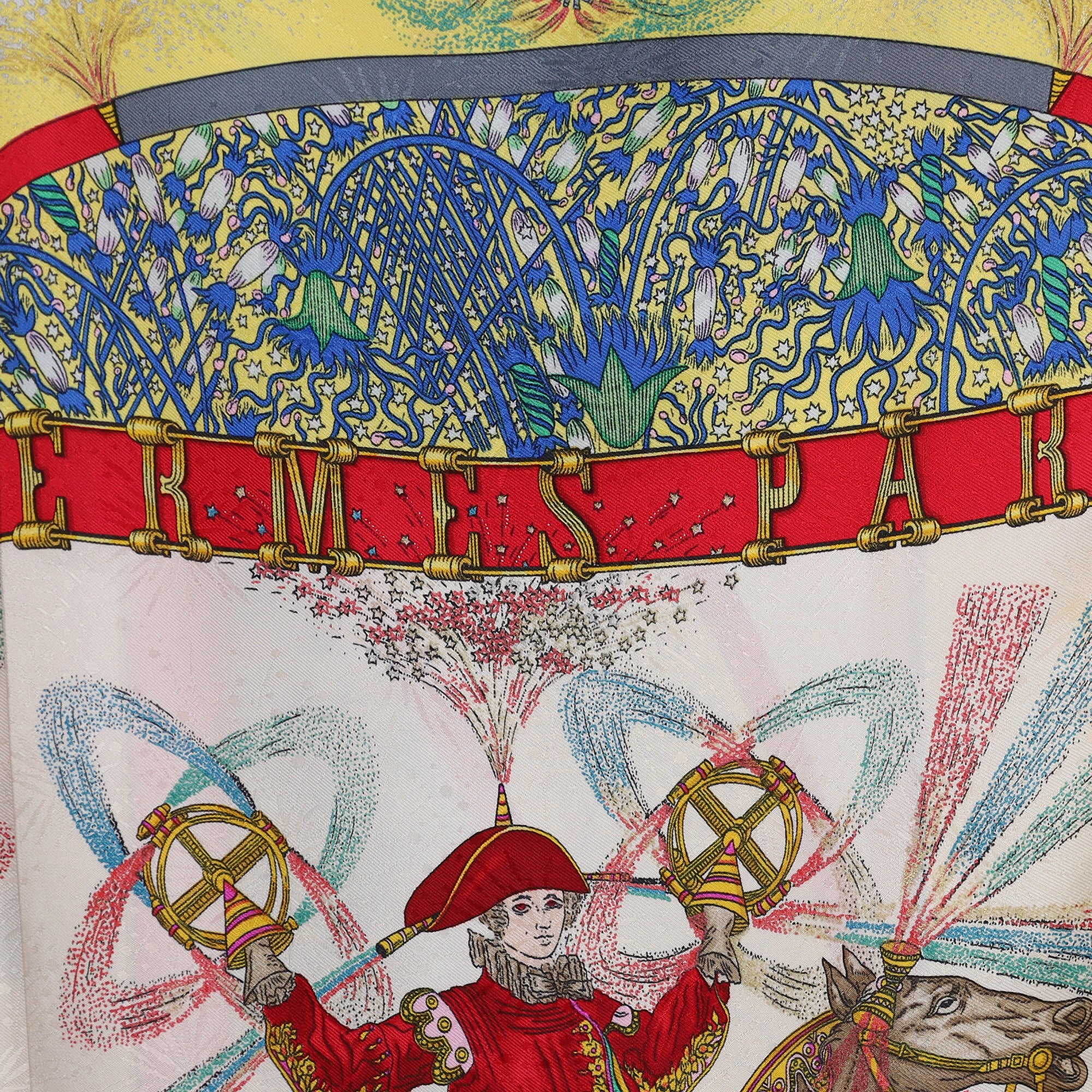 Hermès Feux d’Artifice Silk Scarf