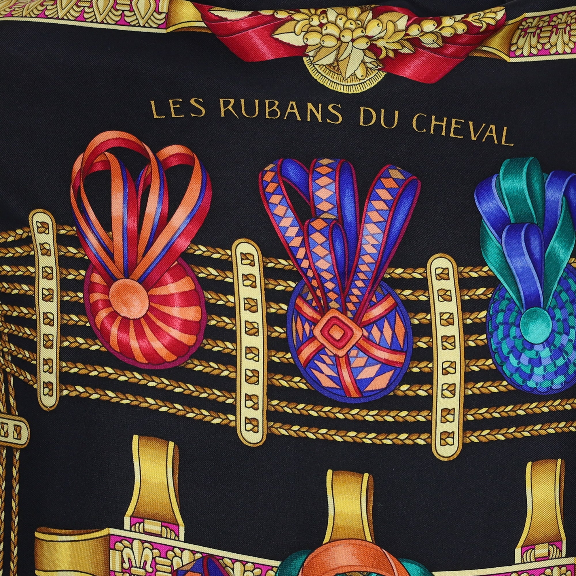 Hermès Les Rubans du Cheval Silk Scarf