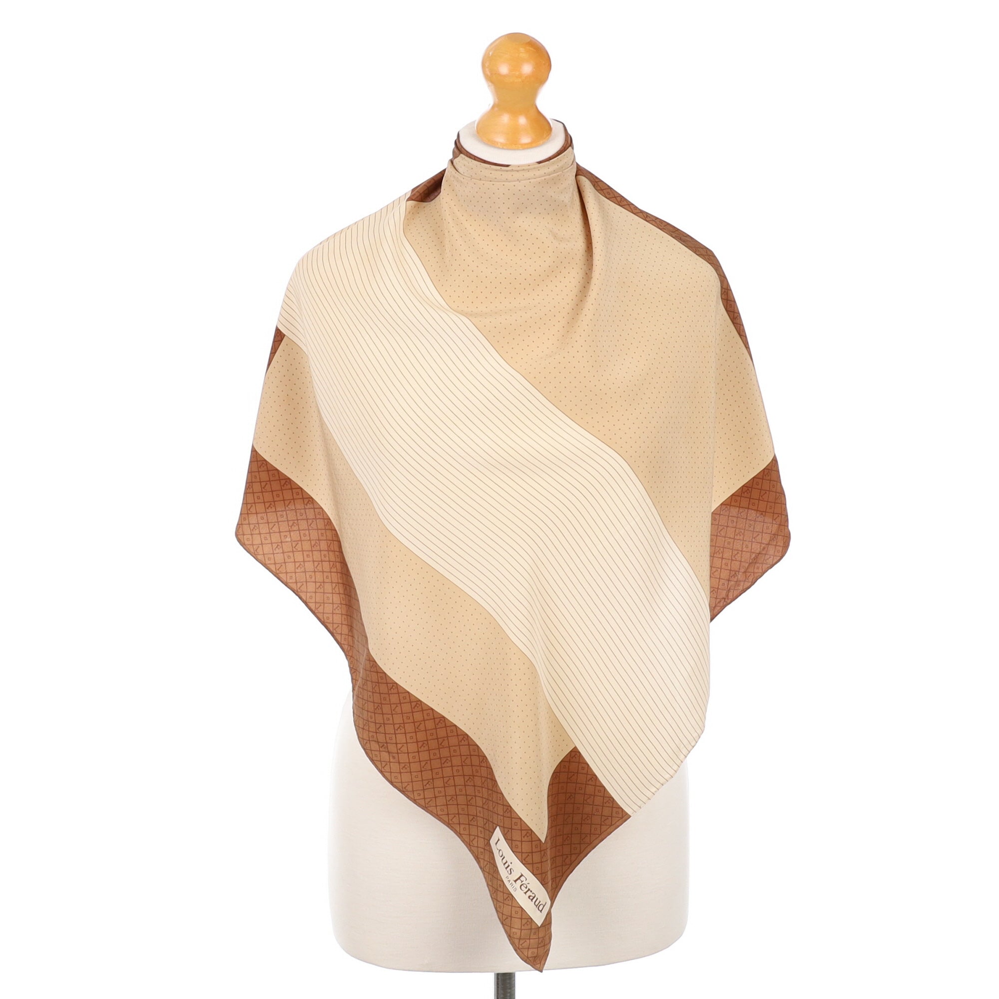 1970’s Louis Féraud French Silk Scarf