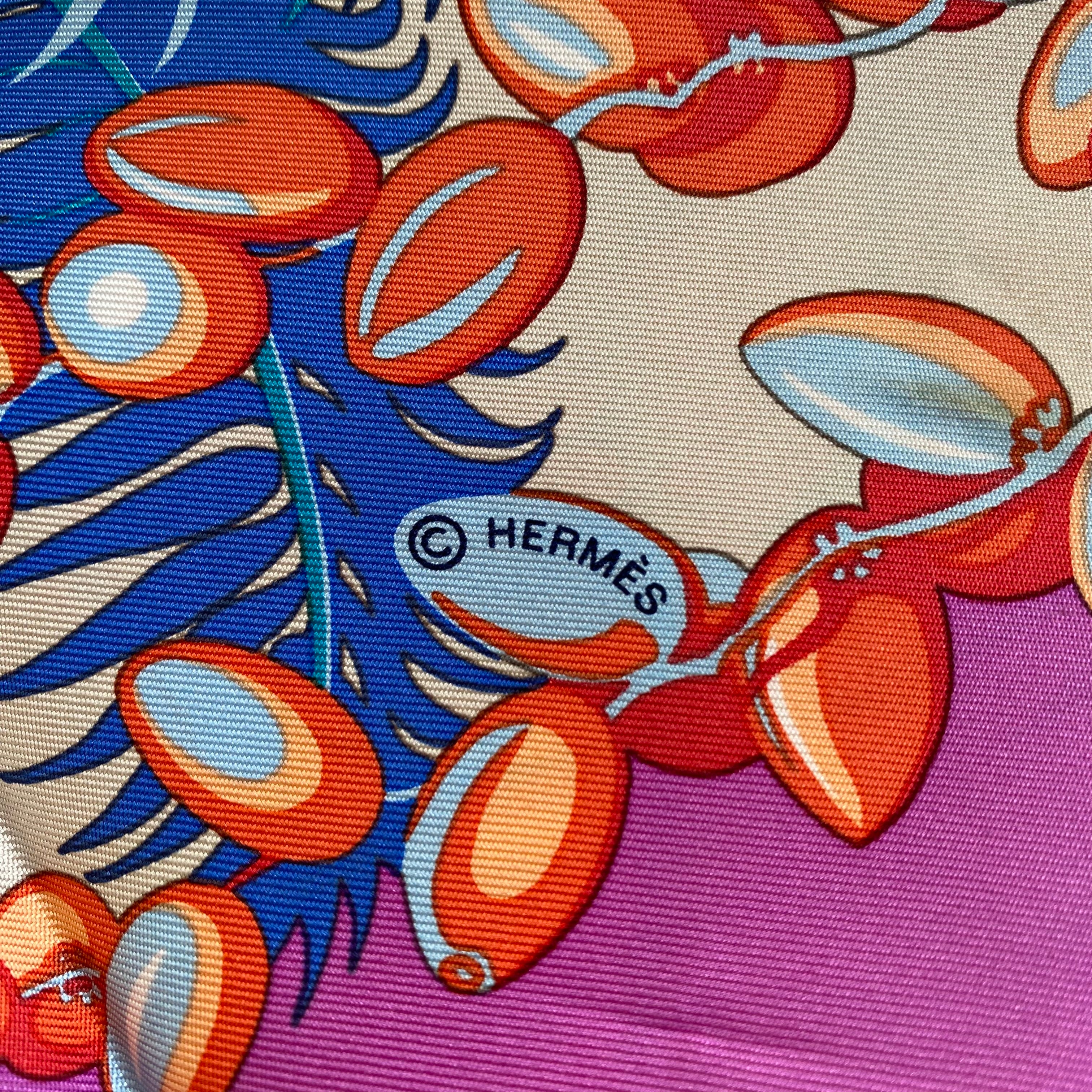 Immaculate Hermés Mythiques Phoenix Silk Scarf Quite Rare