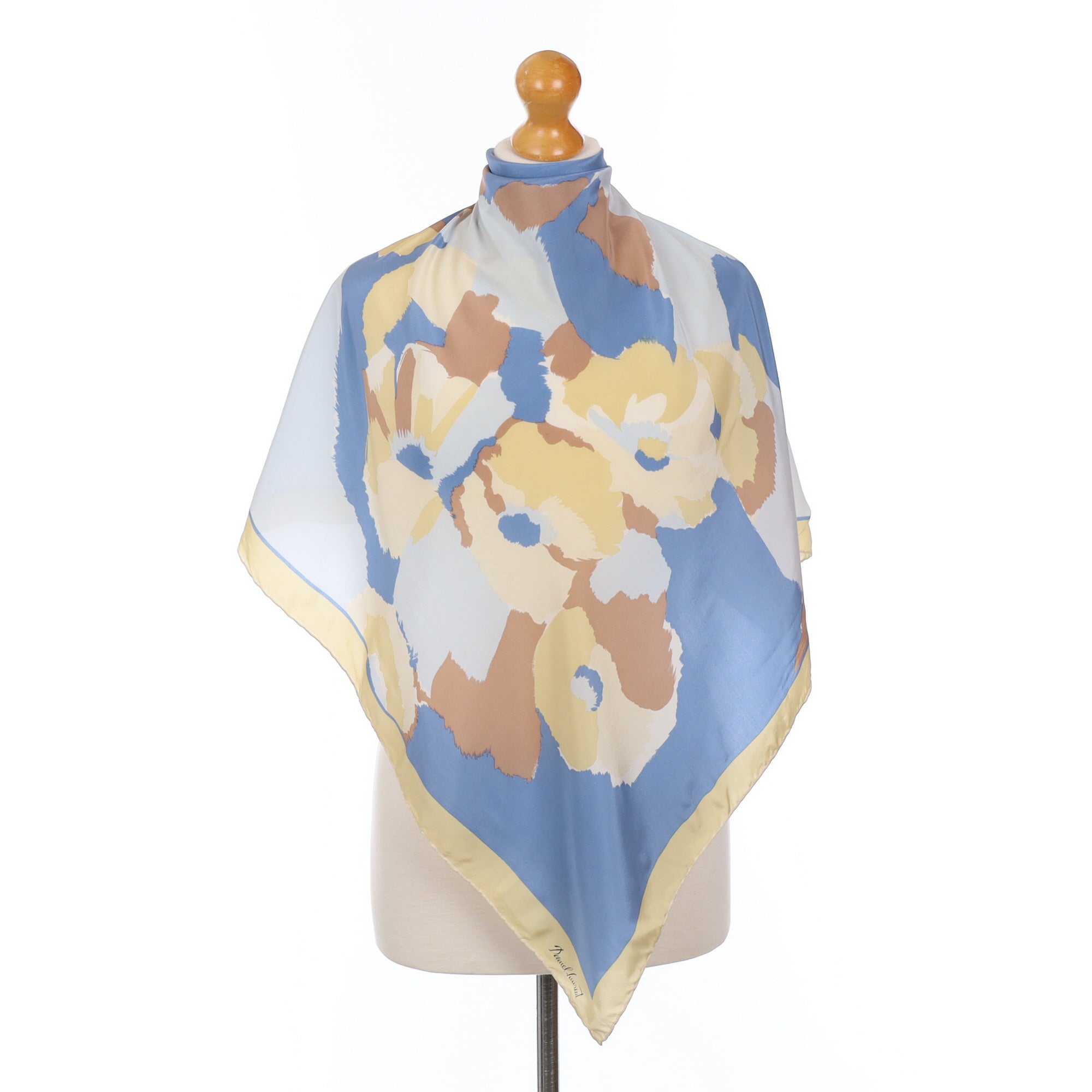 Daniel Laurent French Vintage Silk Scarf