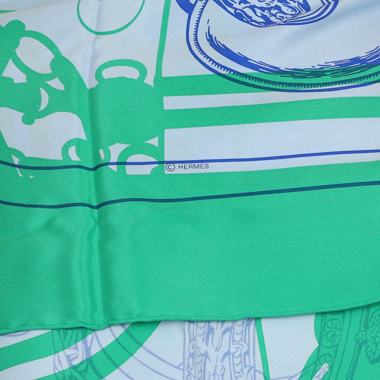 Brand New Boxed Hermès Brides de Gala 70 Silk Scarf