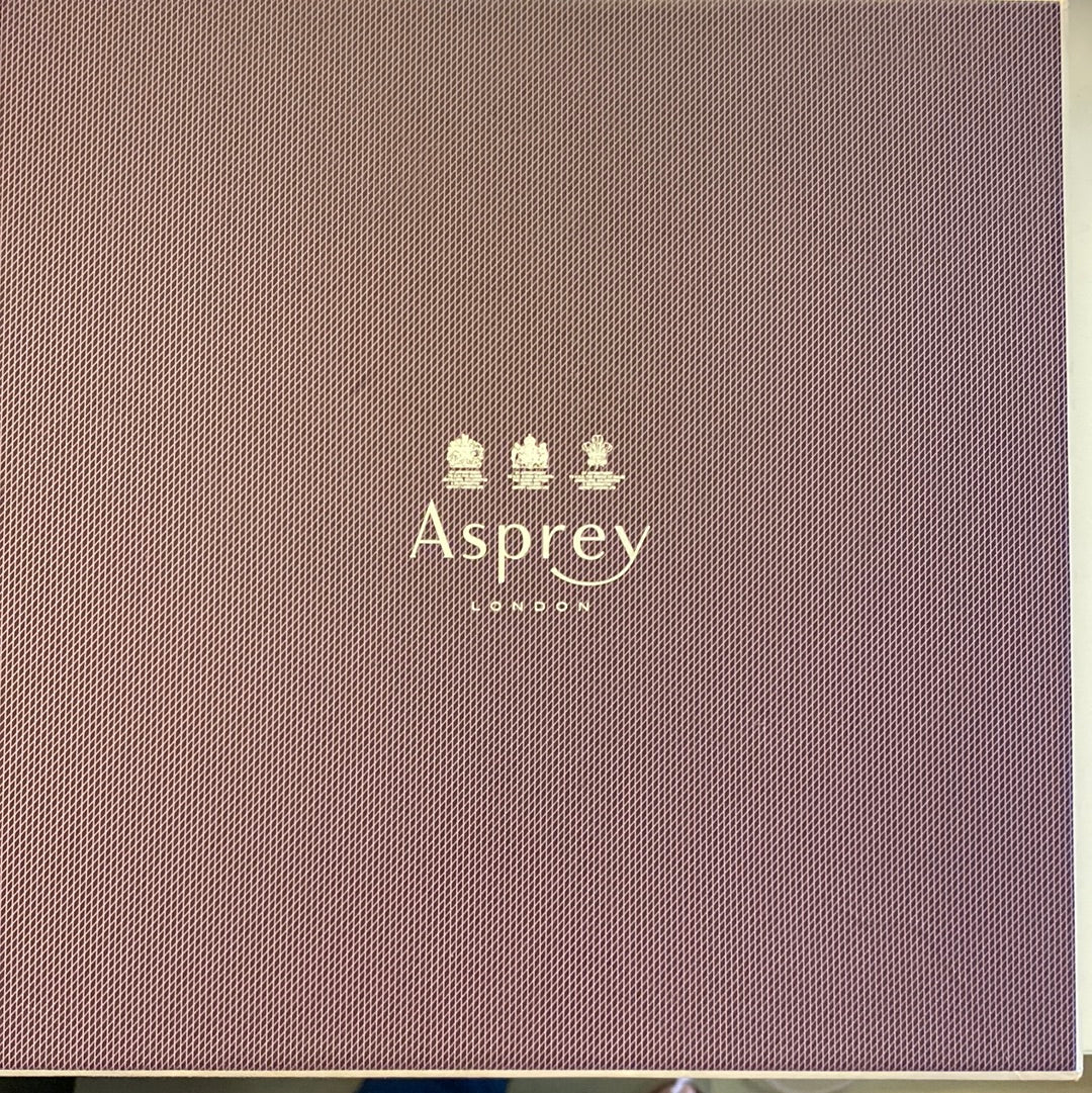 Boxed Asprey Abstract Design Silk Scarf