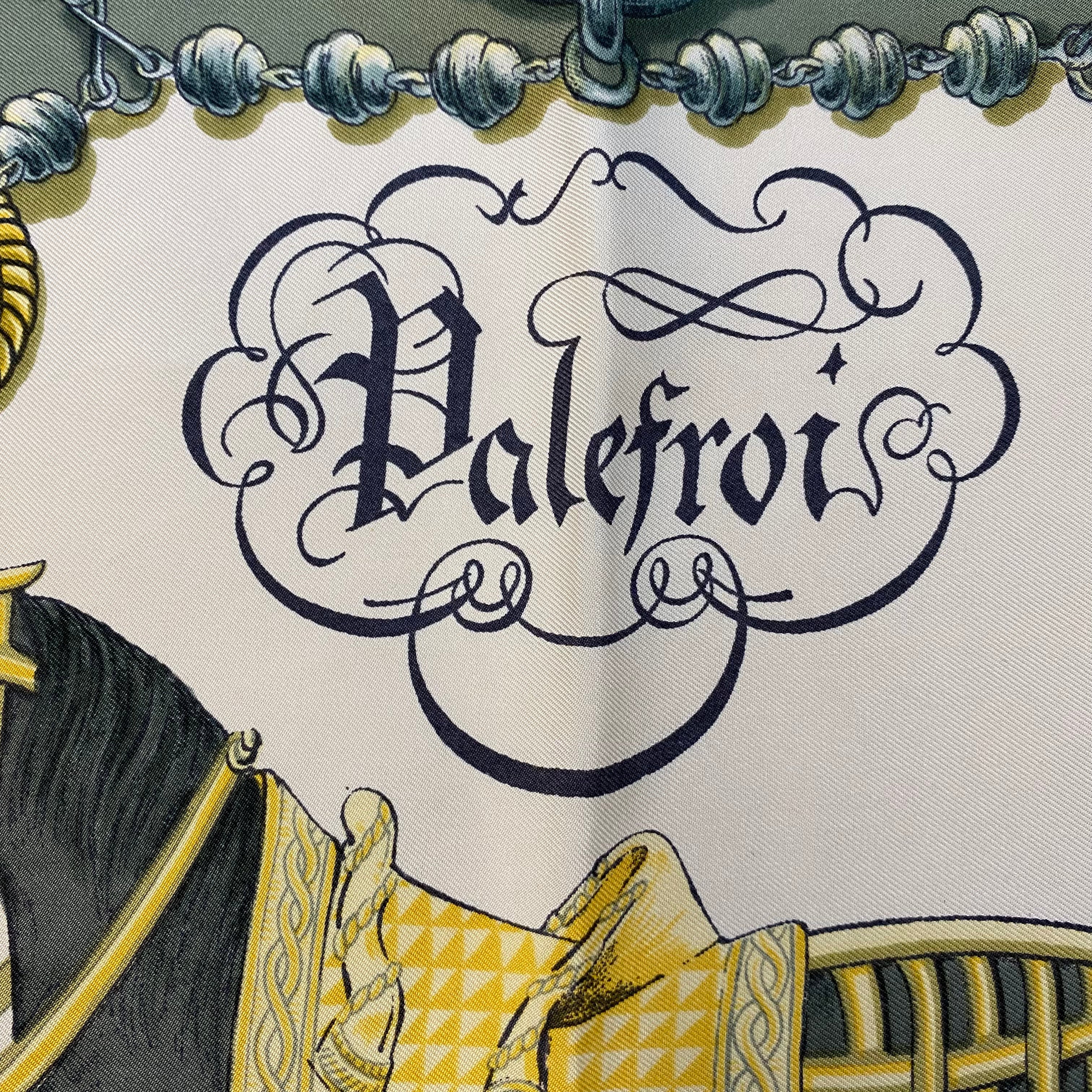 Hermès Palefroi Silk Scarf