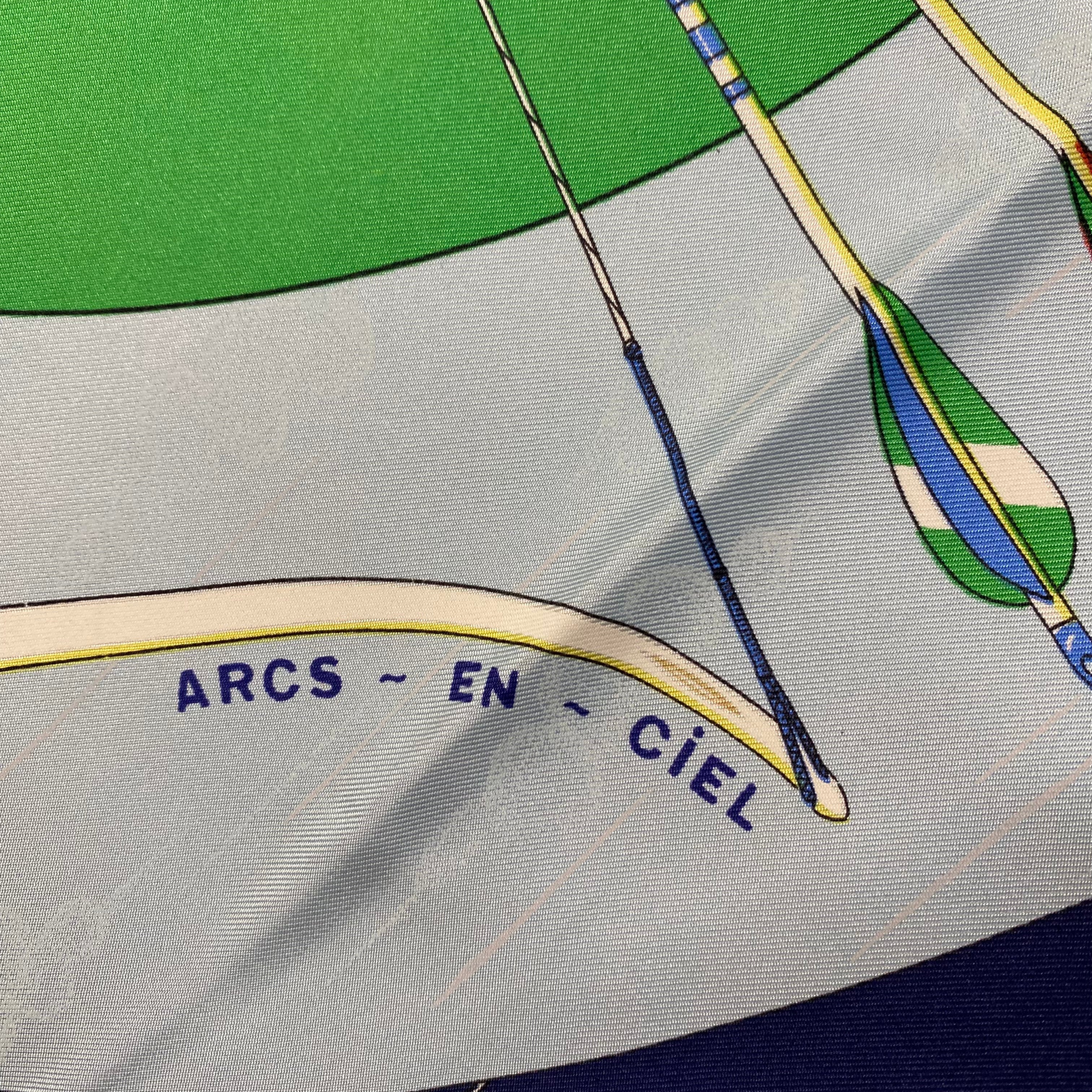 Hermès Arcs en Ciel Silk Scarf