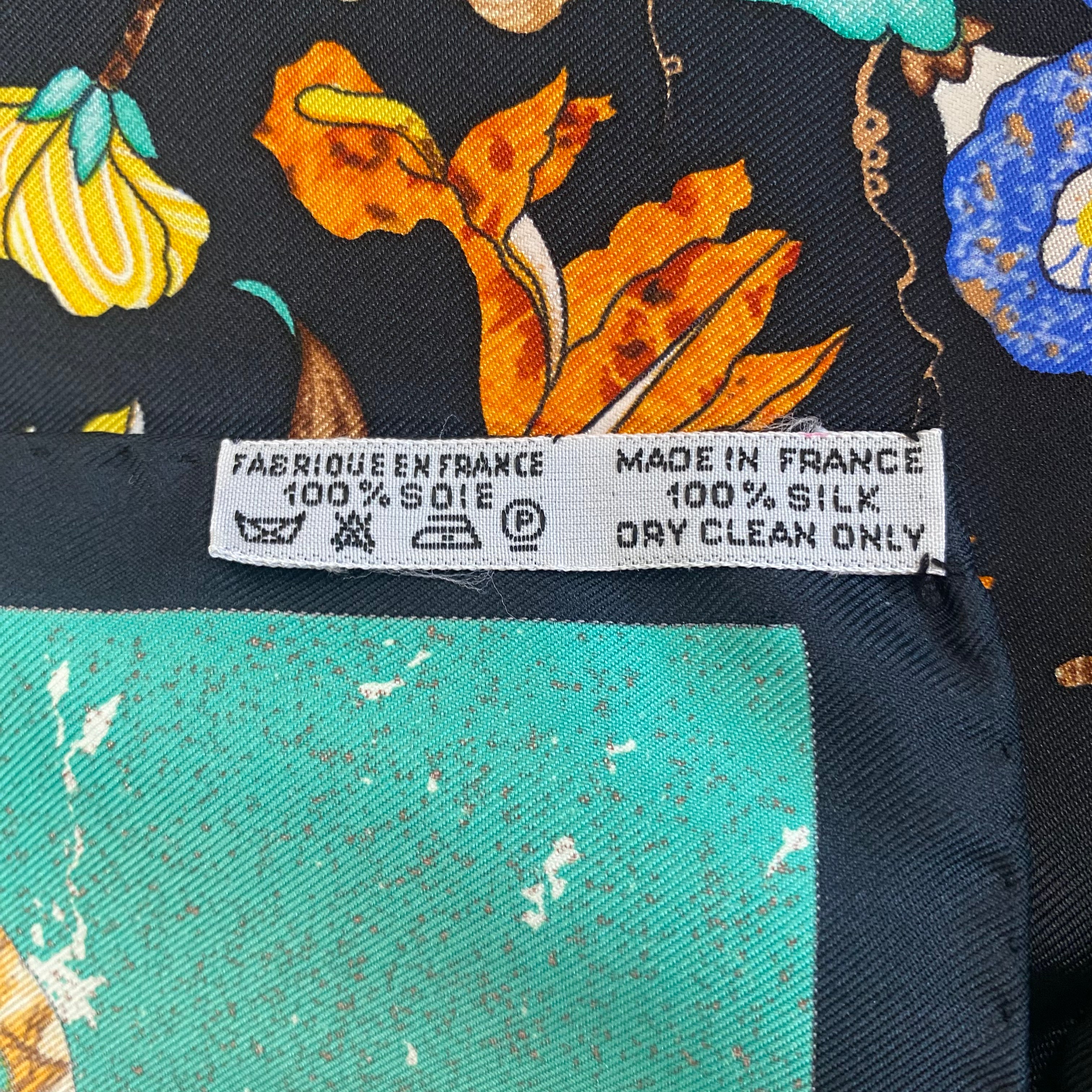 Hermès Pierres d’Orient et d’Occident Silk Scarf