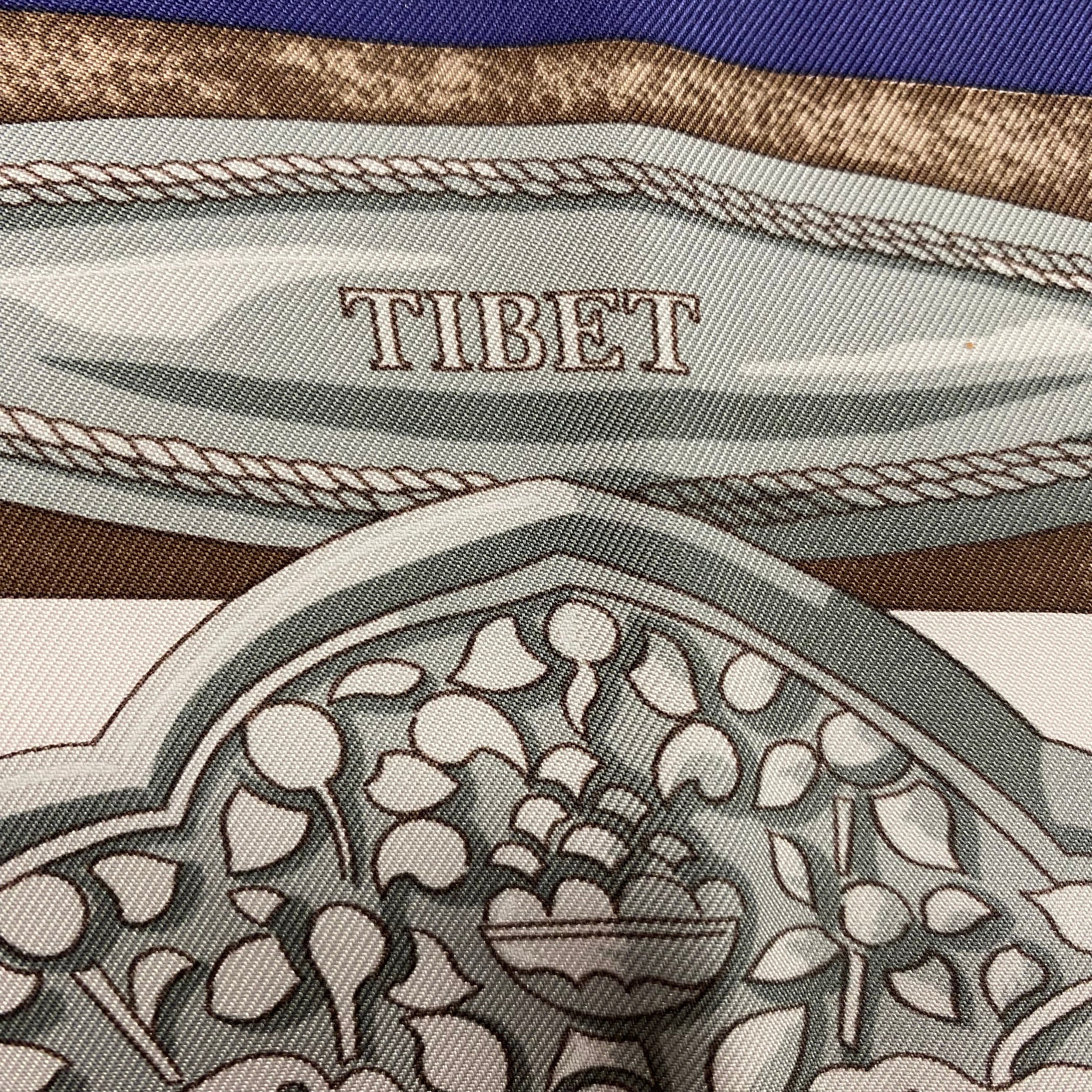 Hermès Tibet Silk Scarf