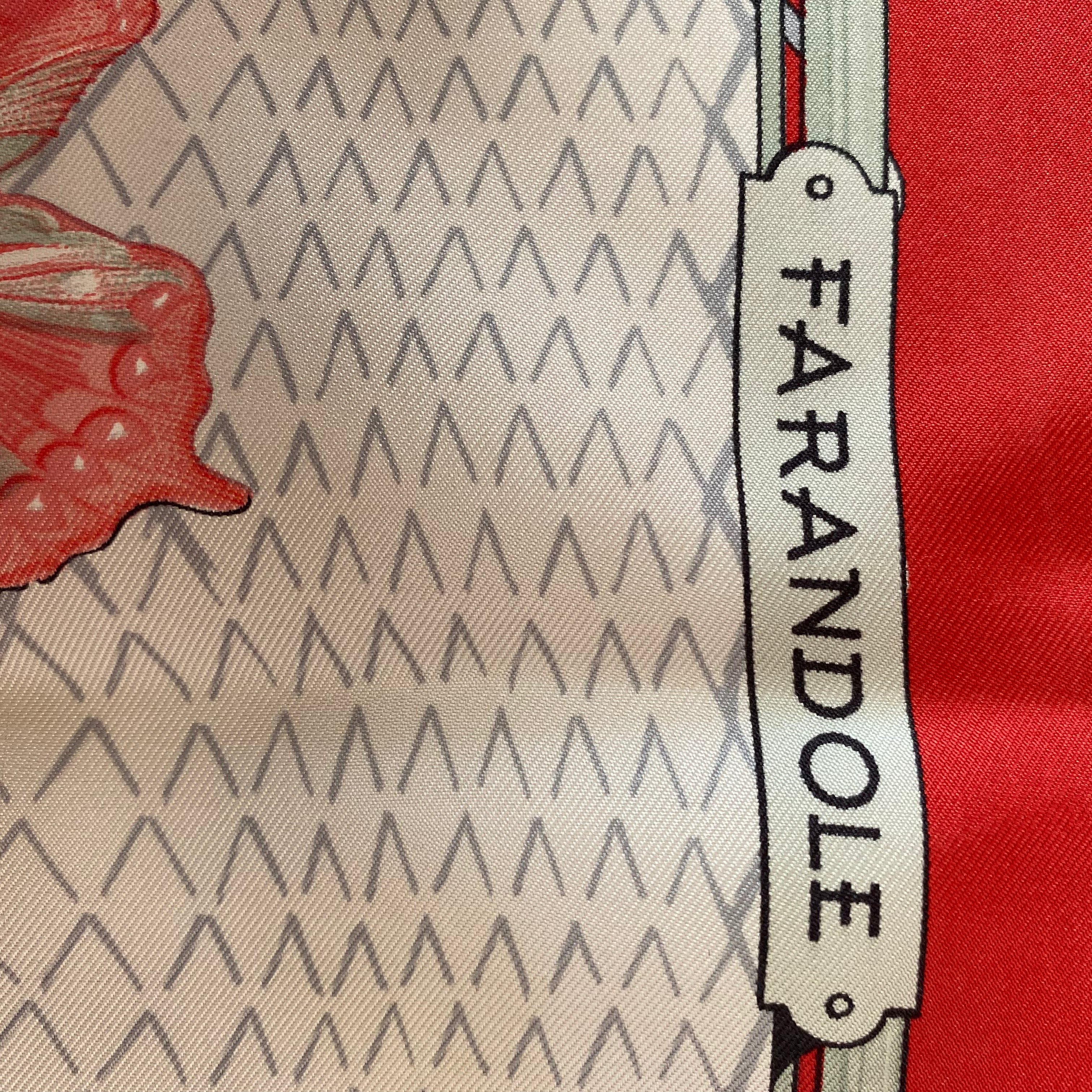 Hermès Farandole Vintage Silk Scarf