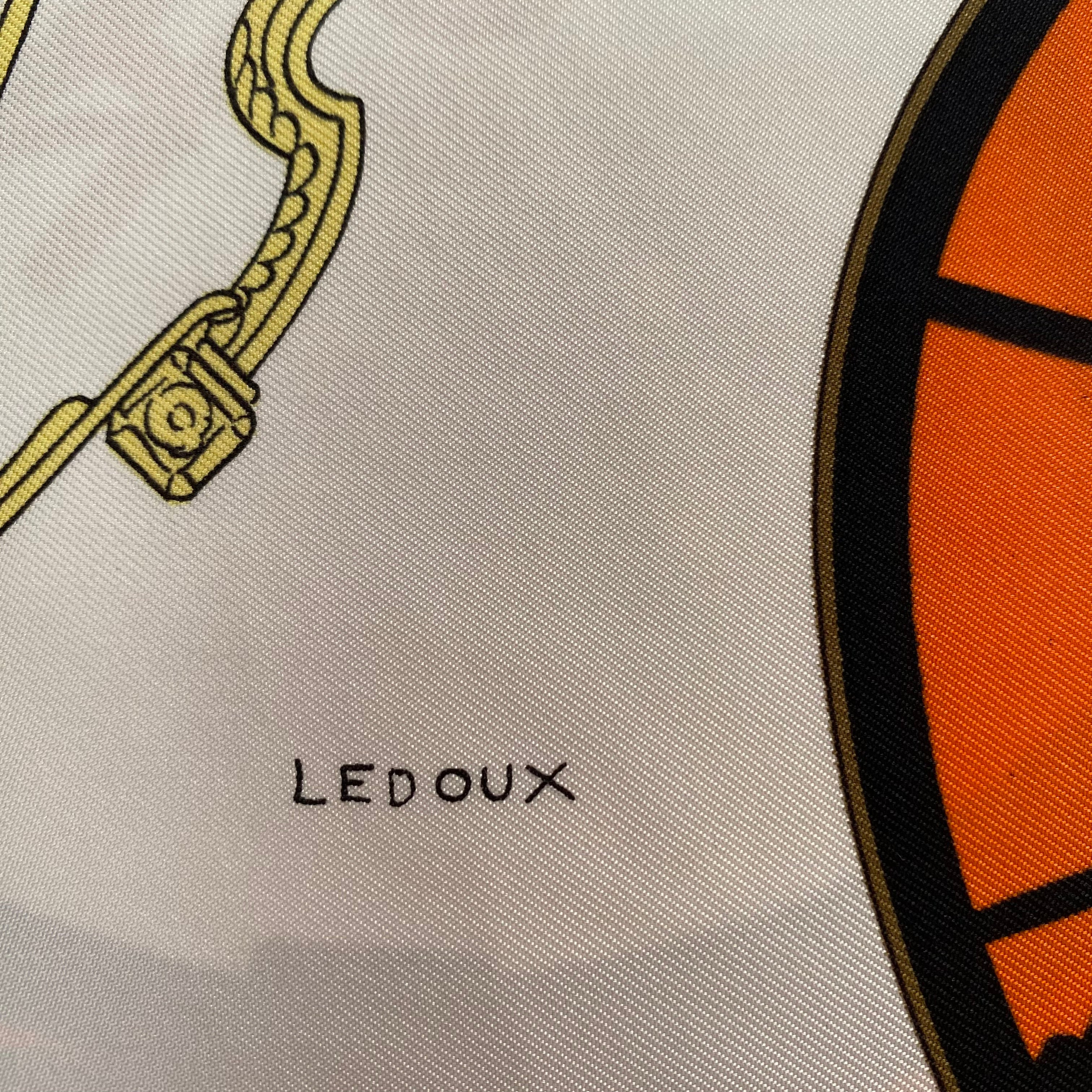 Hermès Springs Silk Scarf