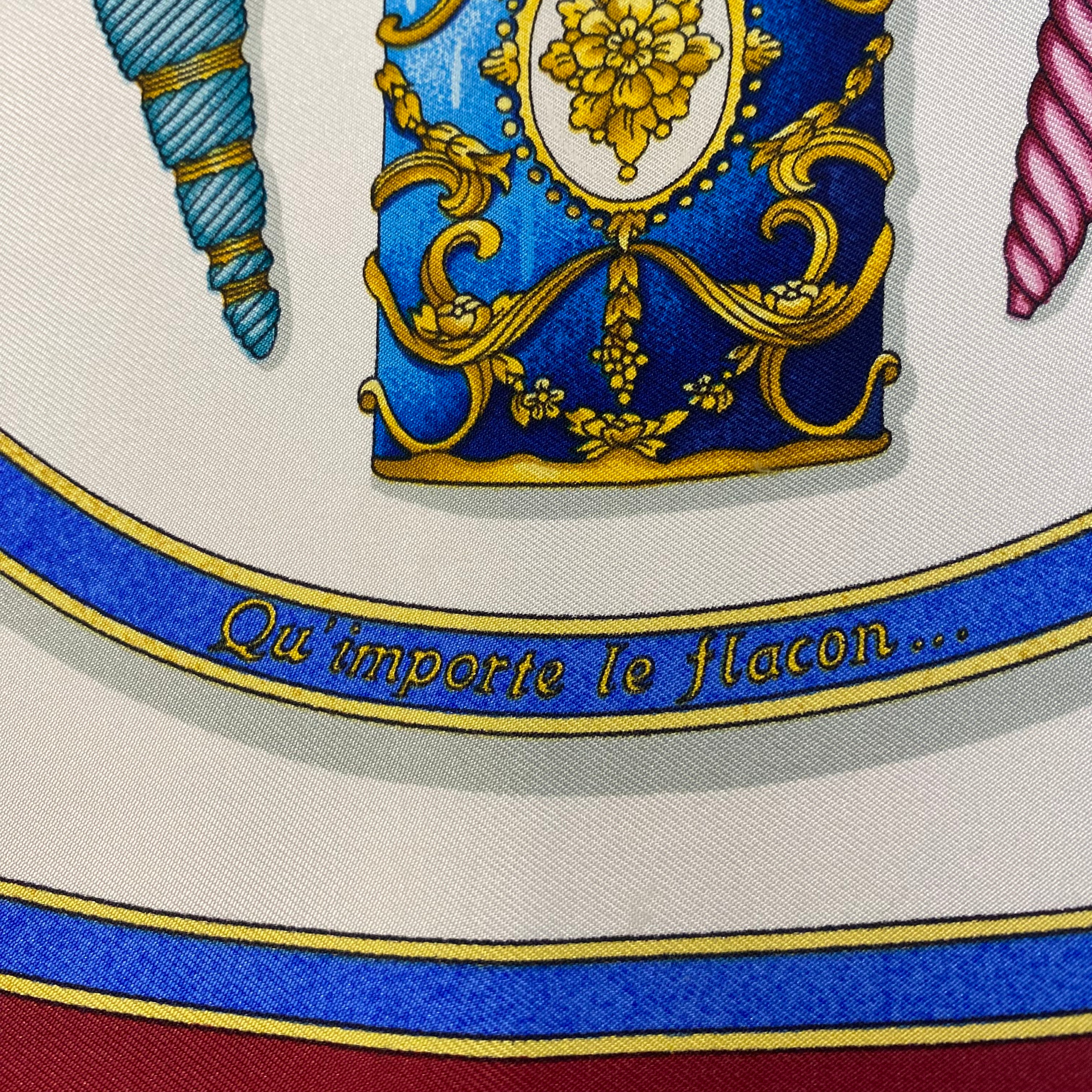 Hermès Qu Importe le Flacon Silk Scarf