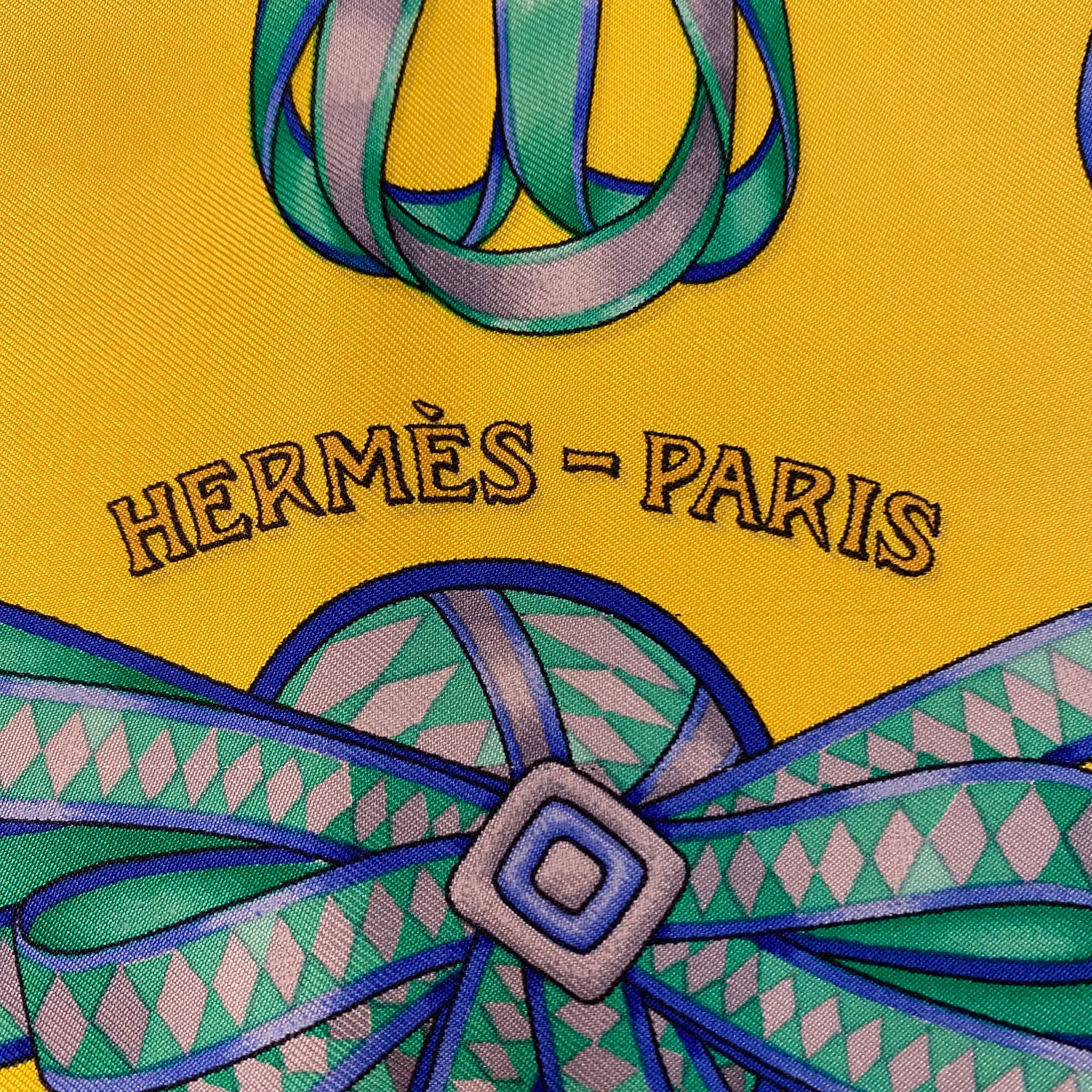 Hermès Les Rubans du Cheval Silk Scarf