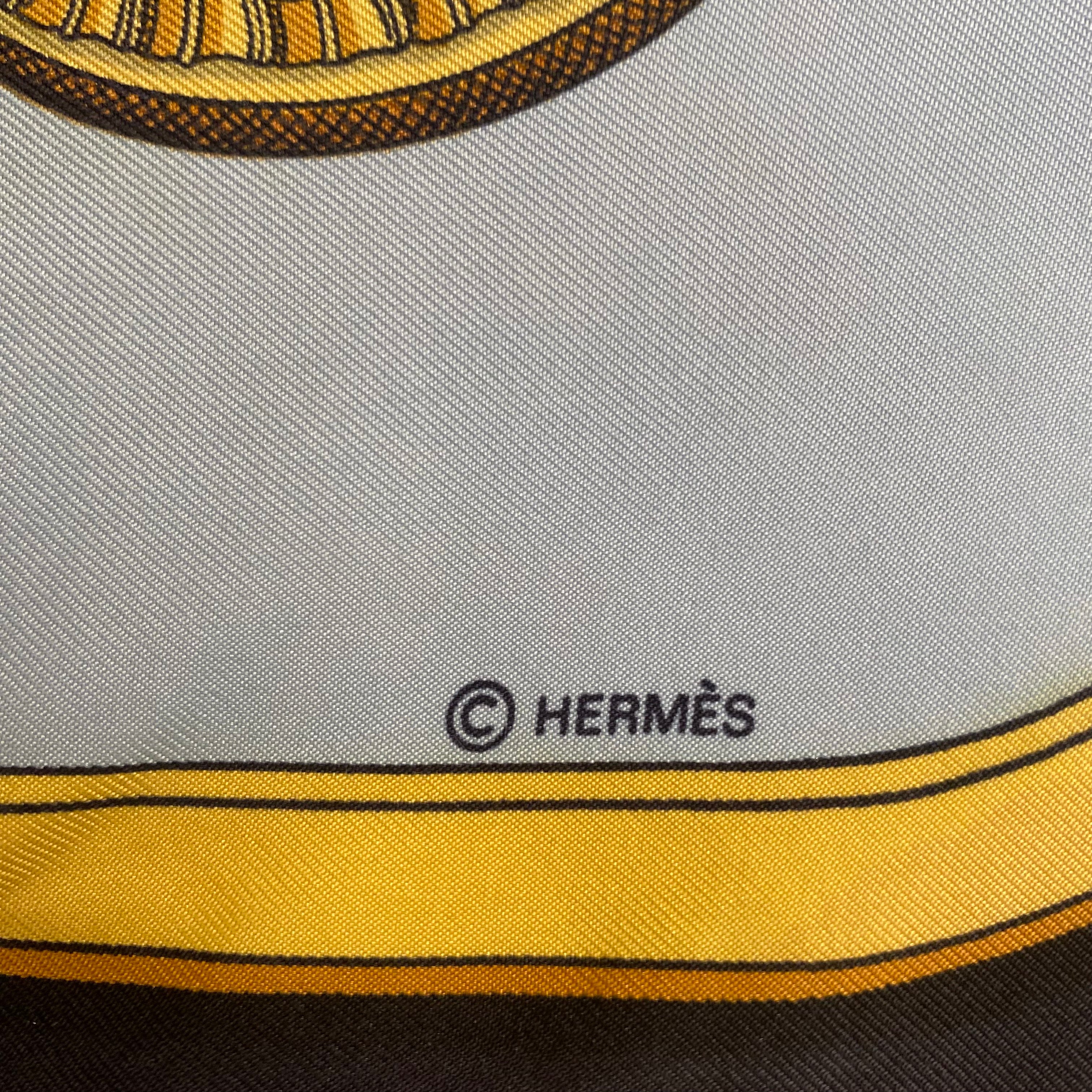 Hermès Grand Apparat Silk Scarf