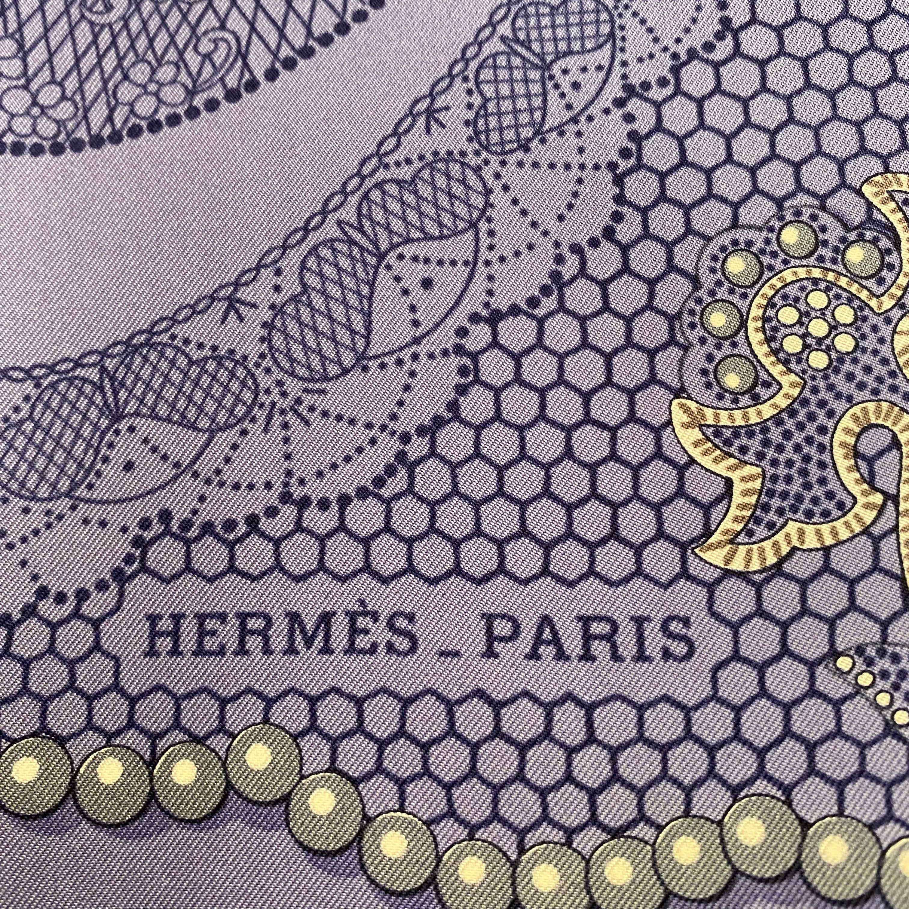 Hermès Doigts de Fée Silk Scarf
