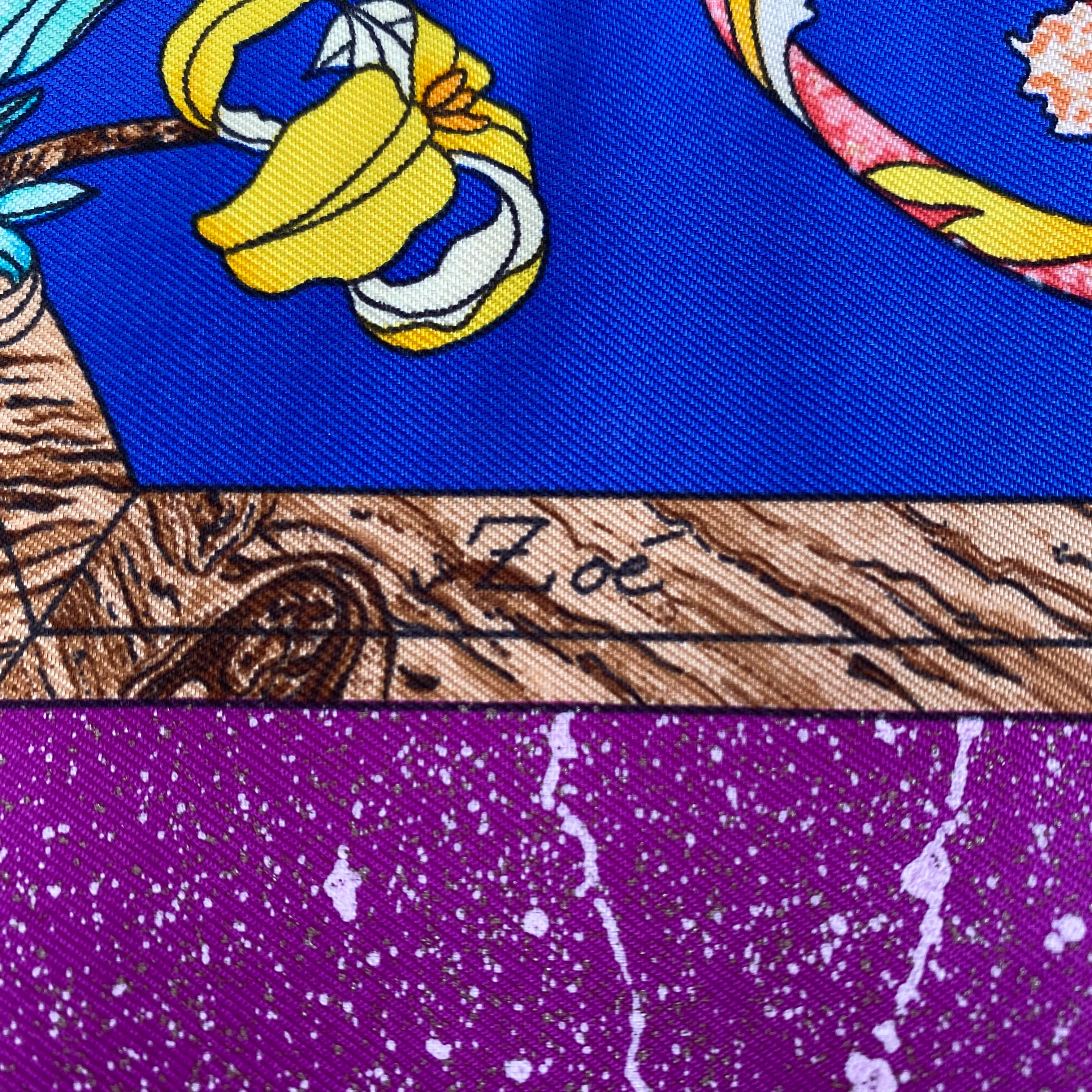 Hermès Pierres D’Occident Silk Scarf Quite Rare