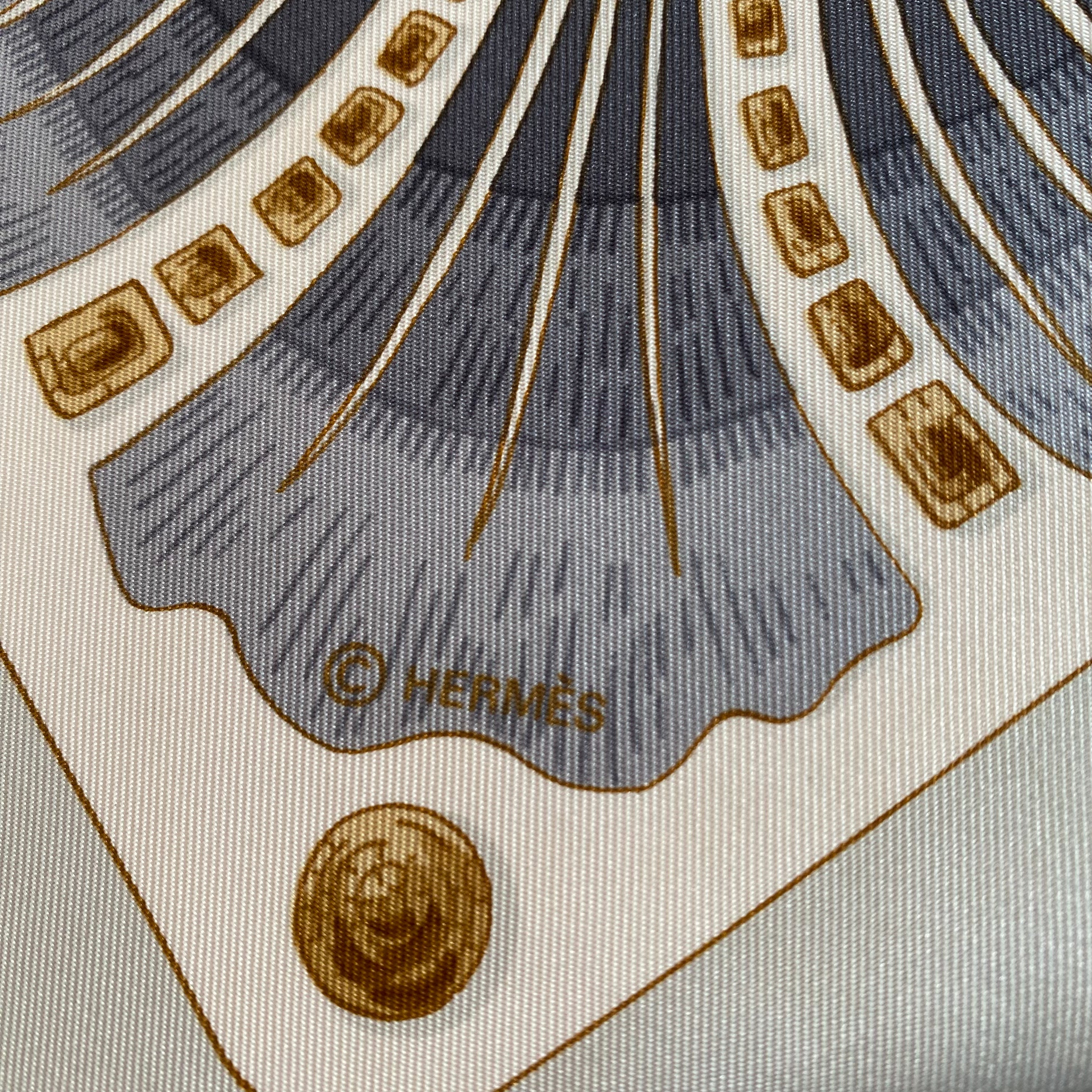 Hermès Cheval Turc Silk Scarf