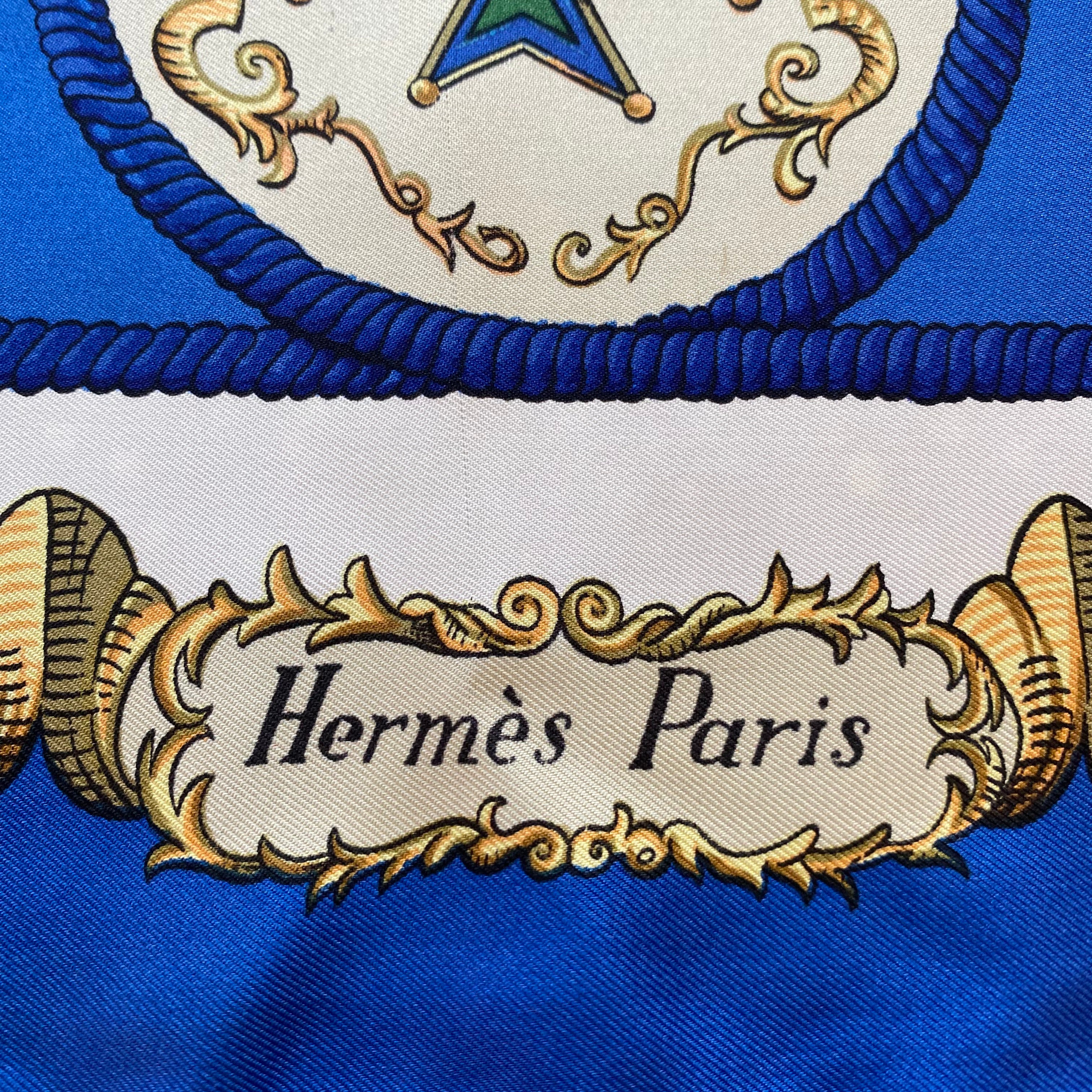 Hermès Lvdovicvs Magnvs Silk Scarf