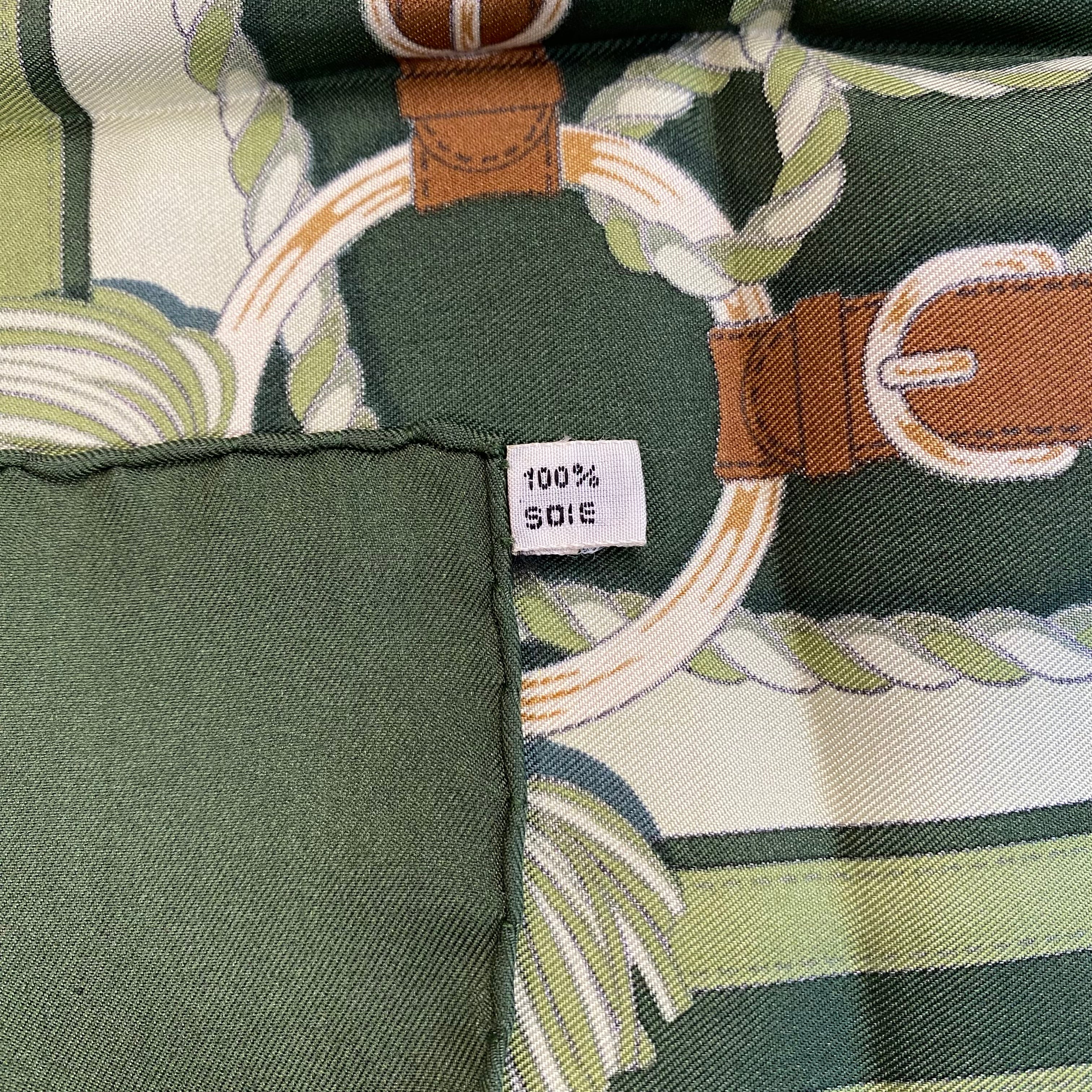 Hermès Tassels and Ropes Silk Scarf