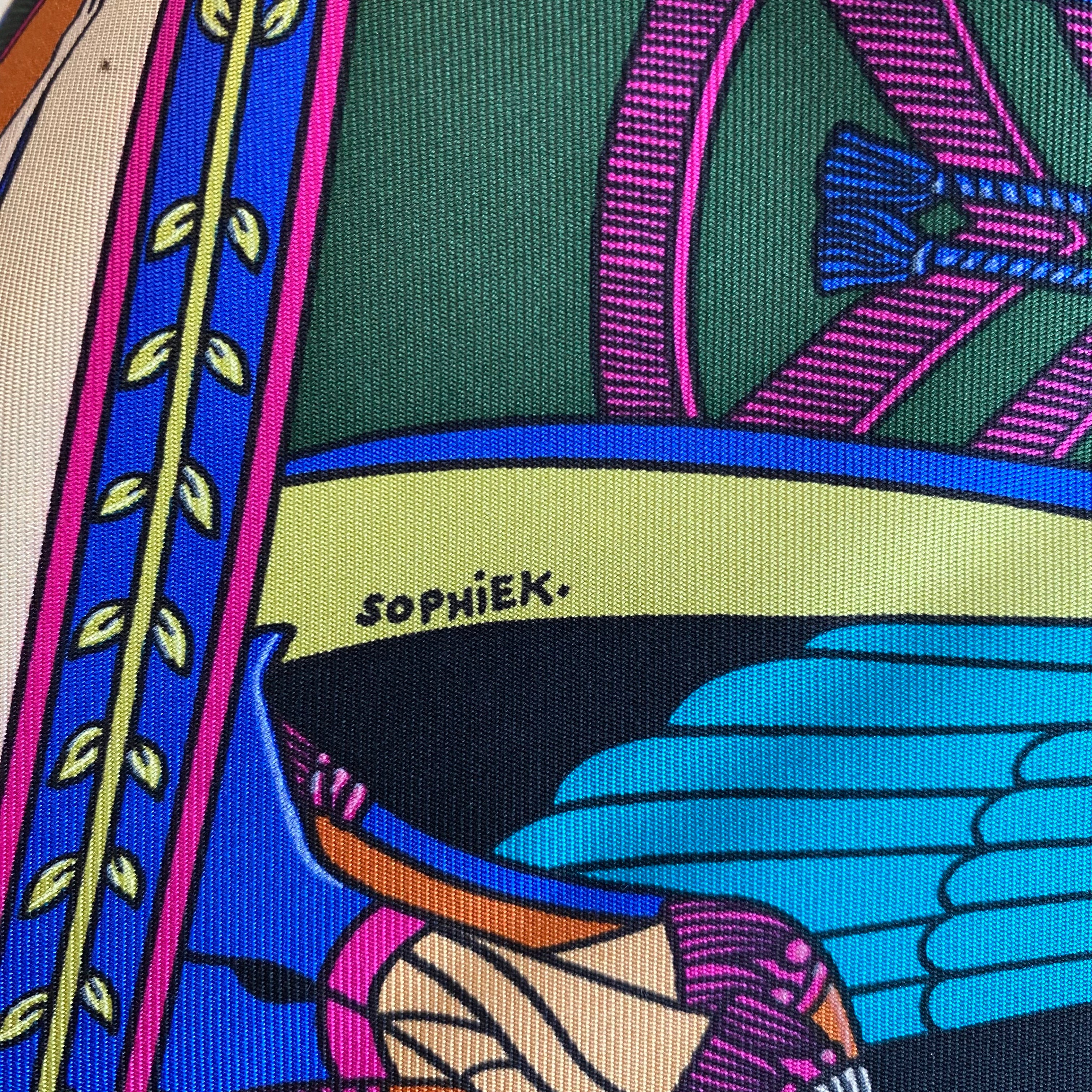 Hermès Persepolis Silk Scarf