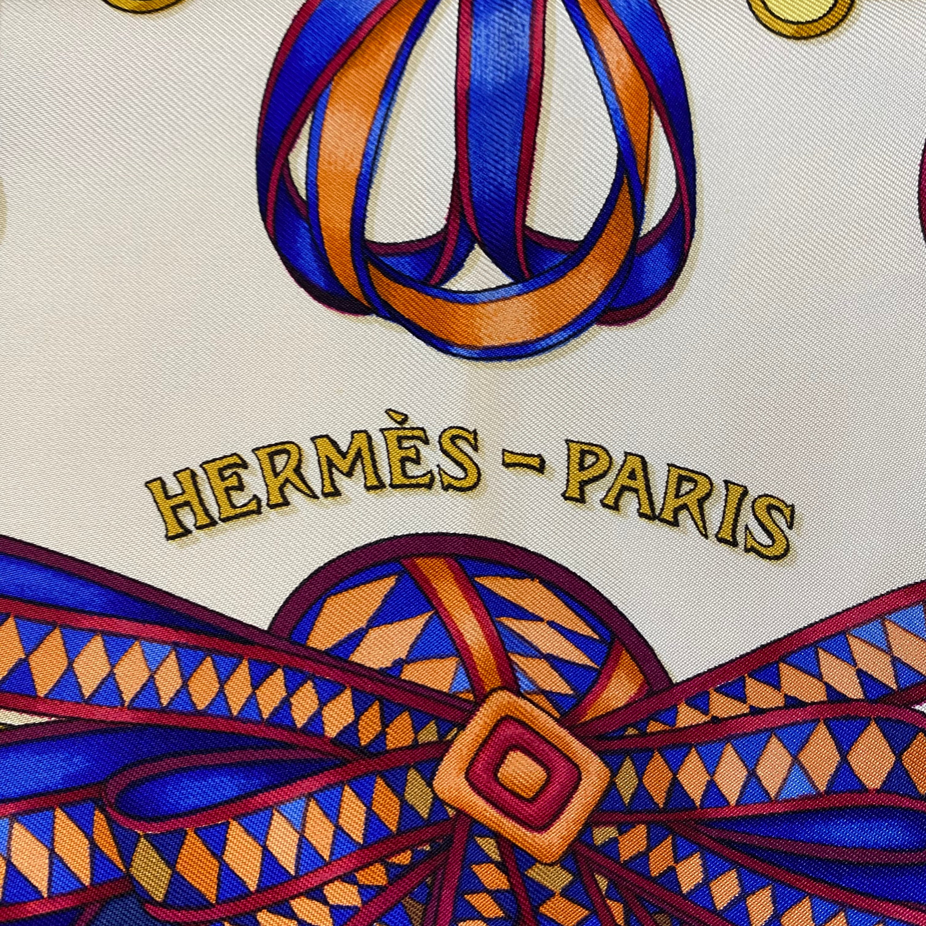 Hermès Les Rubans du Cheval Silk Scarf