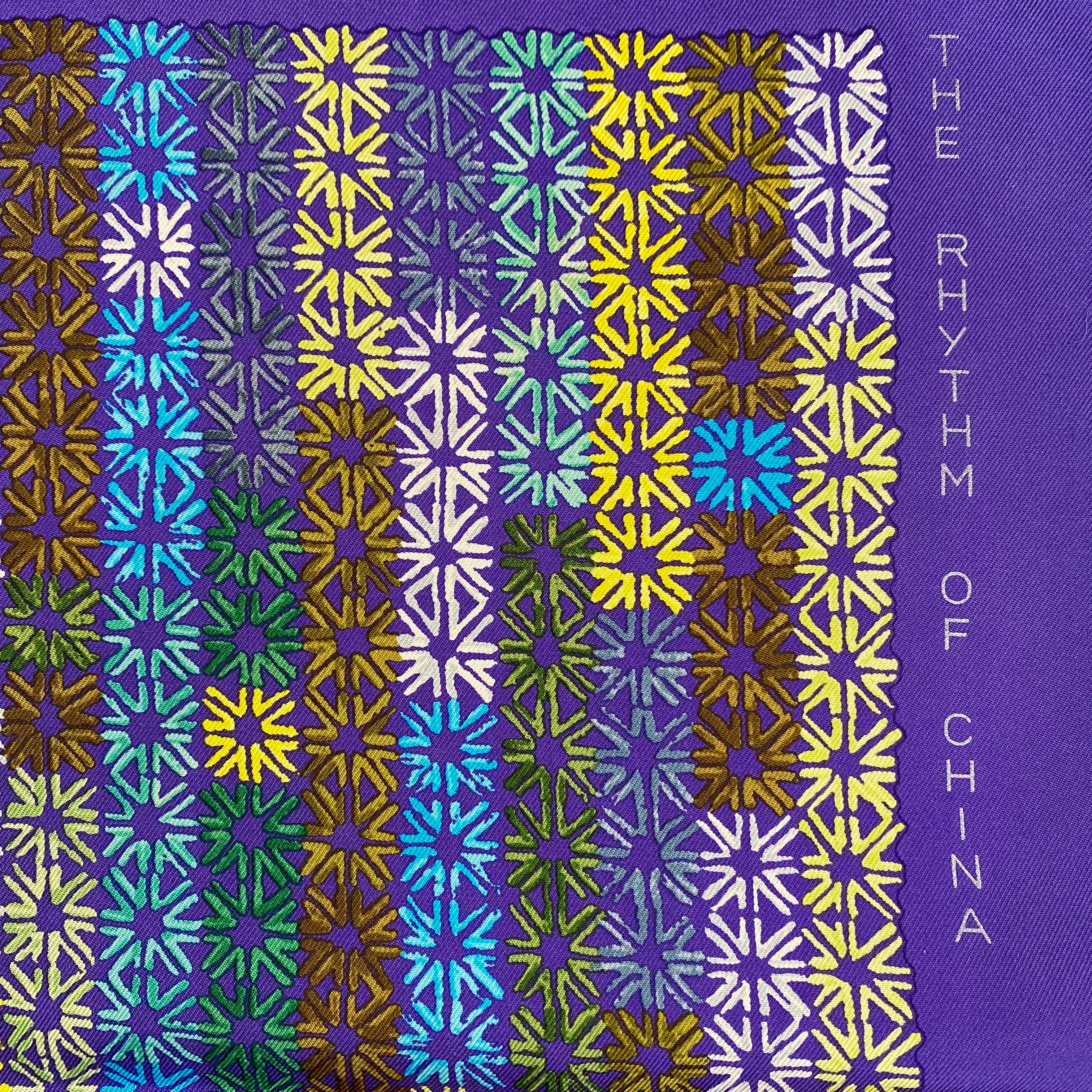 Hermès The Rhythm of China Silk Scarf