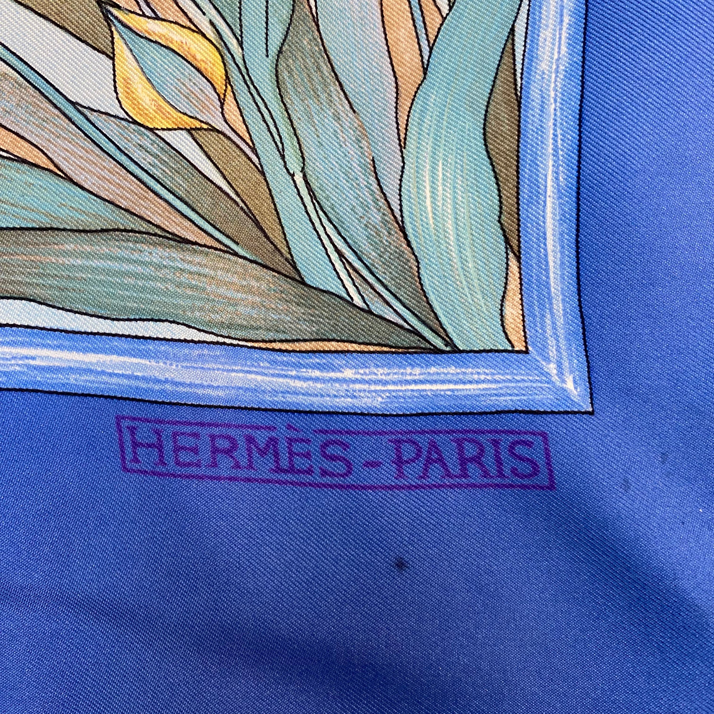 Hermès Giverny Silk Scarf