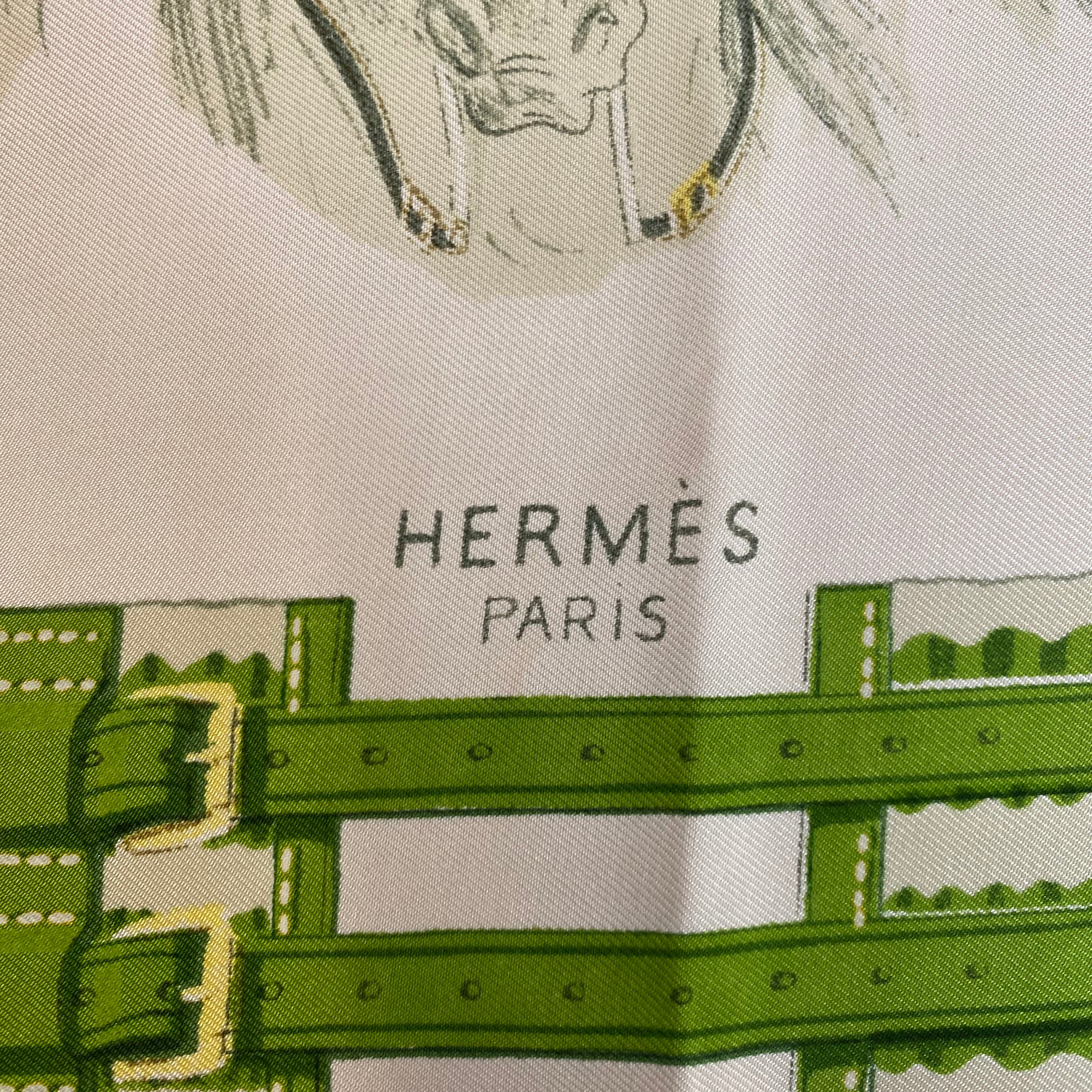 Hermès Panache & Fantaisie Silk Scarf